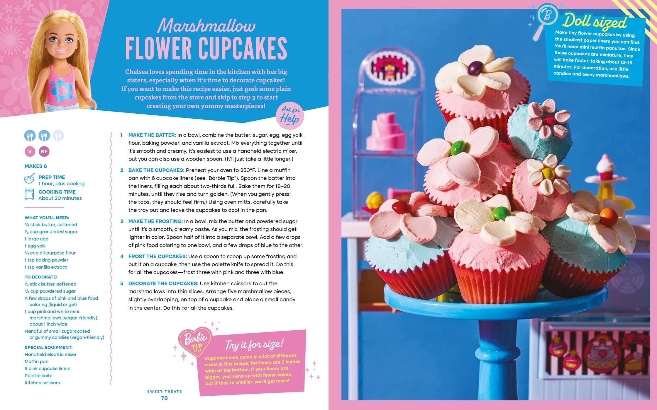 Barbie: Cooking with Besties: 35+ Recipes Kids Can Make!