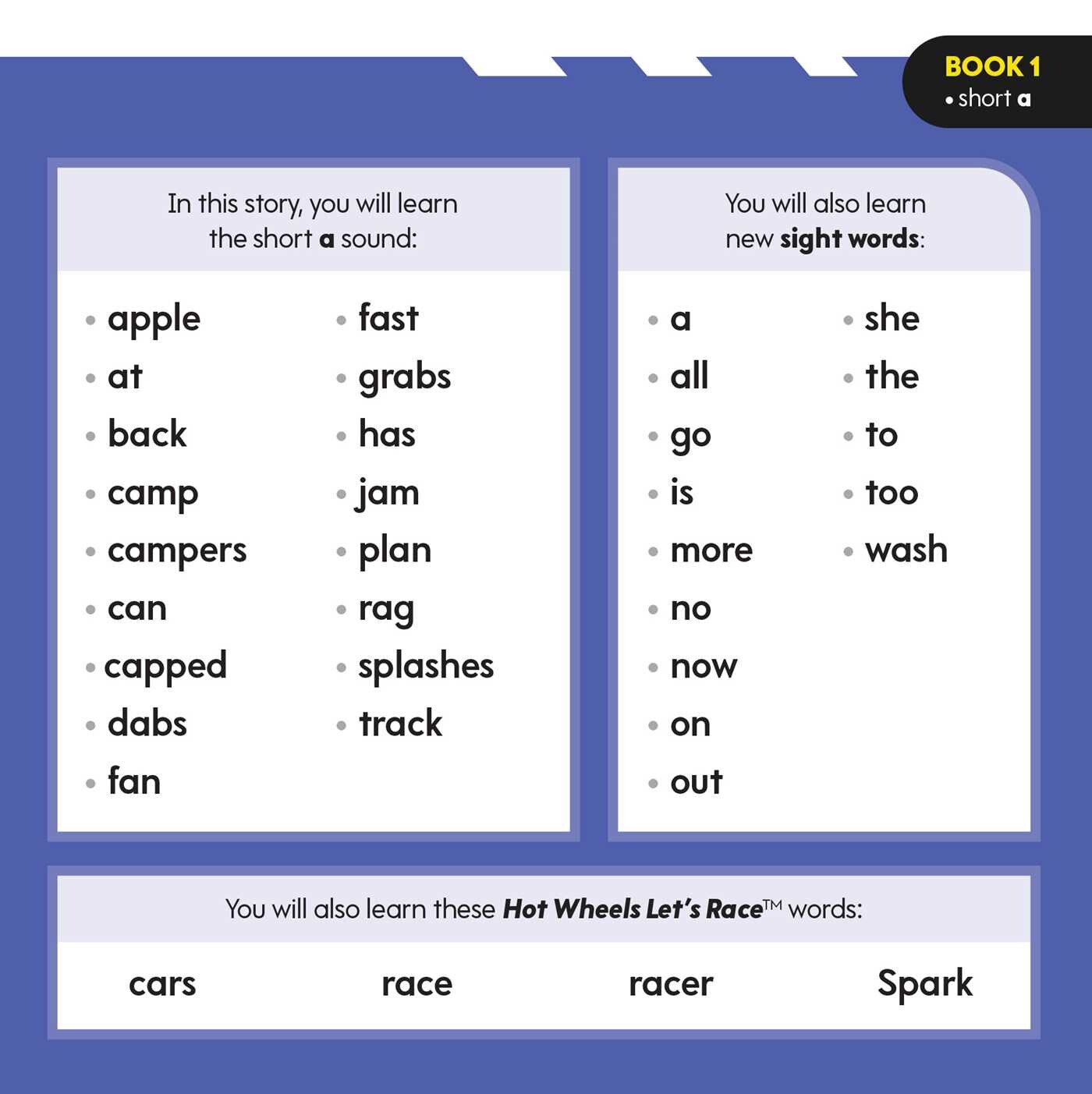 Hot Wheels Let's Race Phonics Racers
