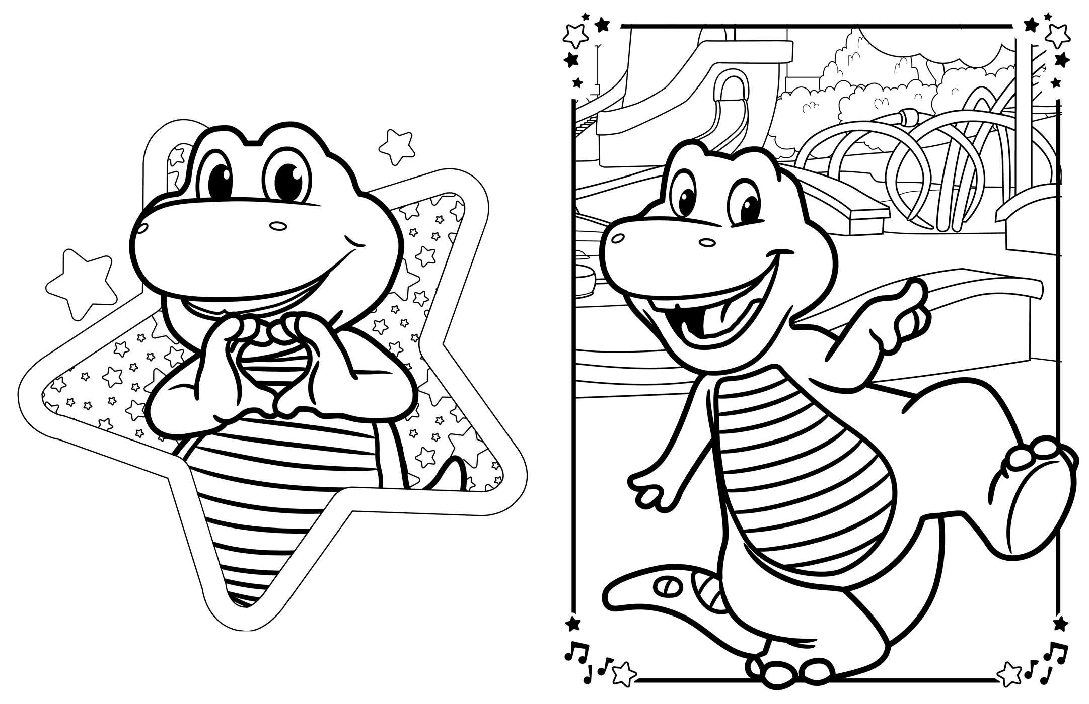 Barney: Giant Coloring Book | Book by Mattel | Official Publisher Page ...