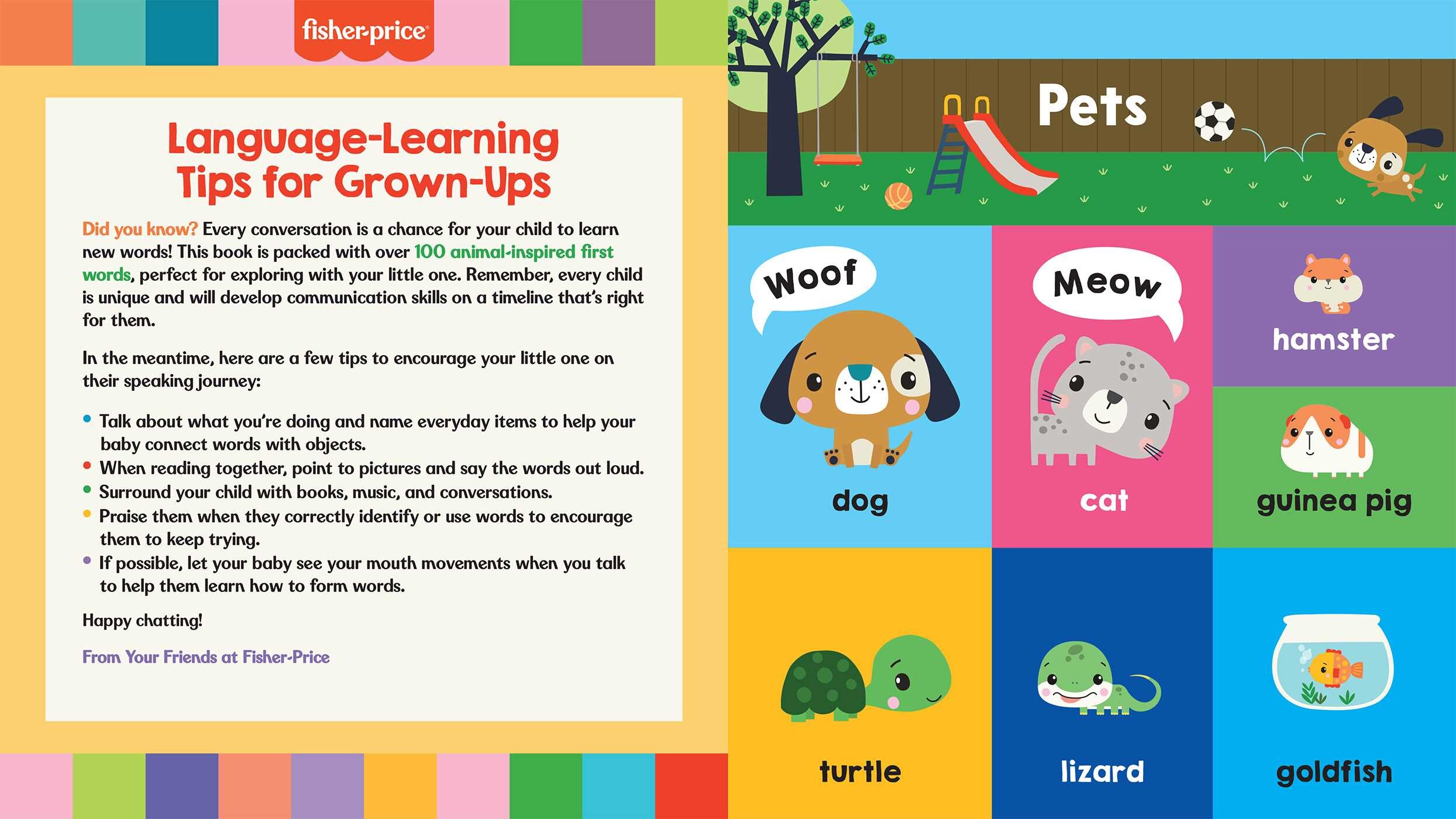 Fisher-Price:  First Animal Words