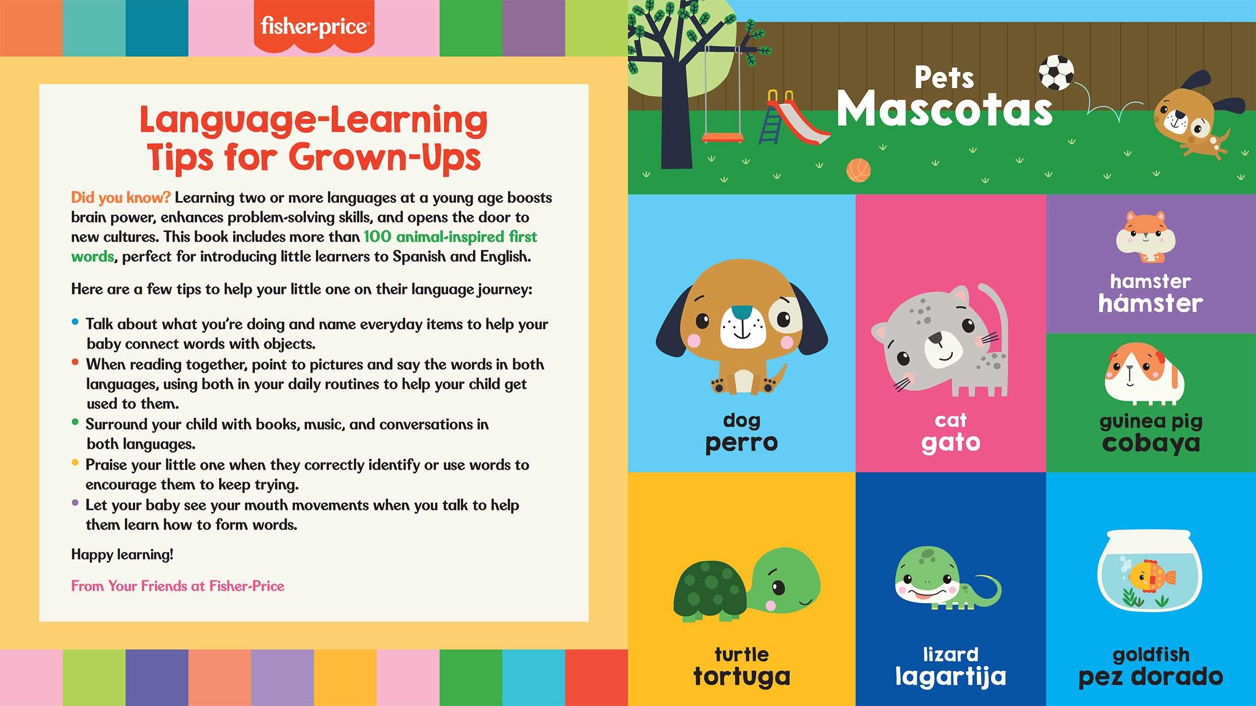 Fisher-Price: First Animal Words  (Primeras palabras de animales)