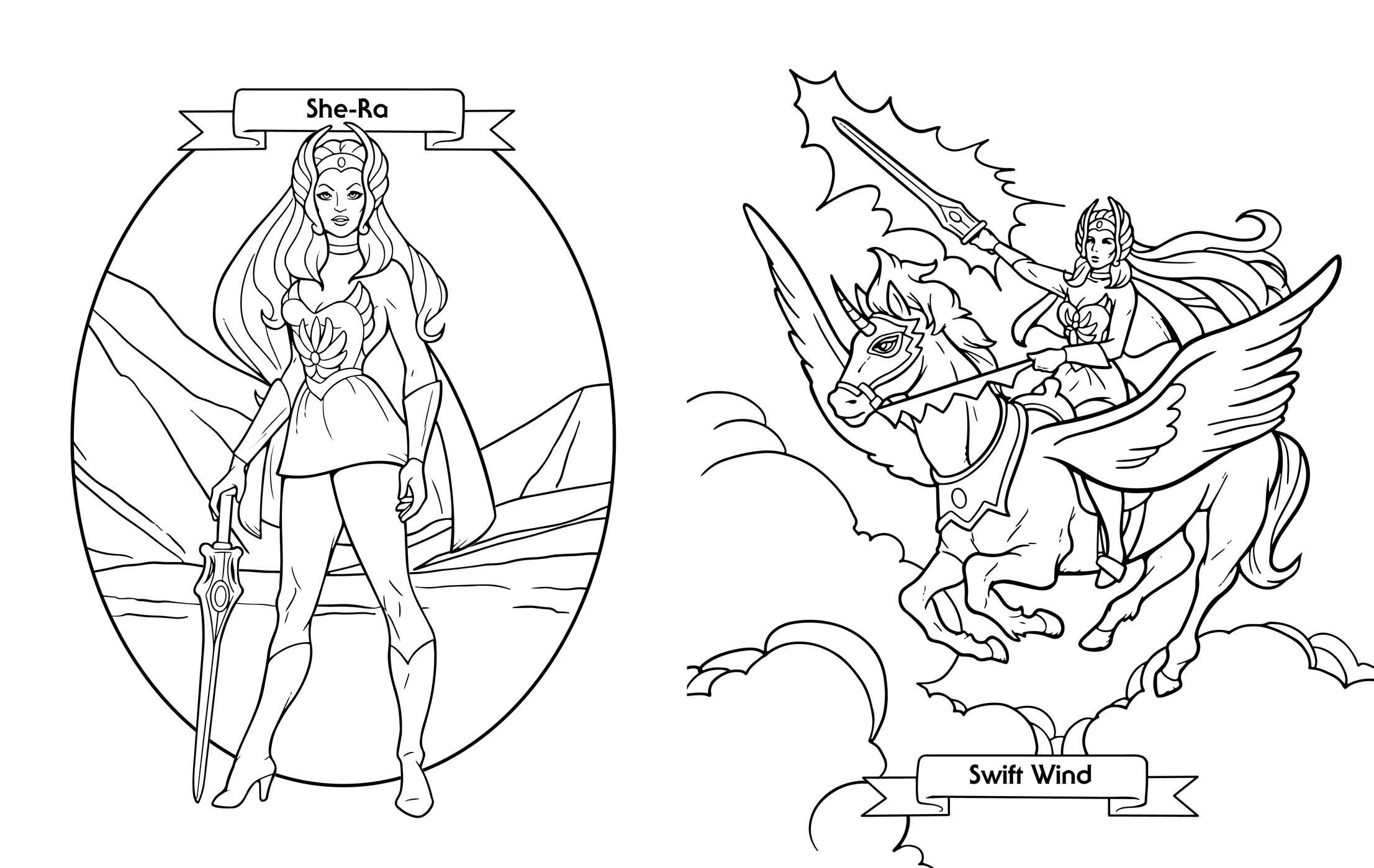 Masters of the Universe: Retro Power! Coloring Book