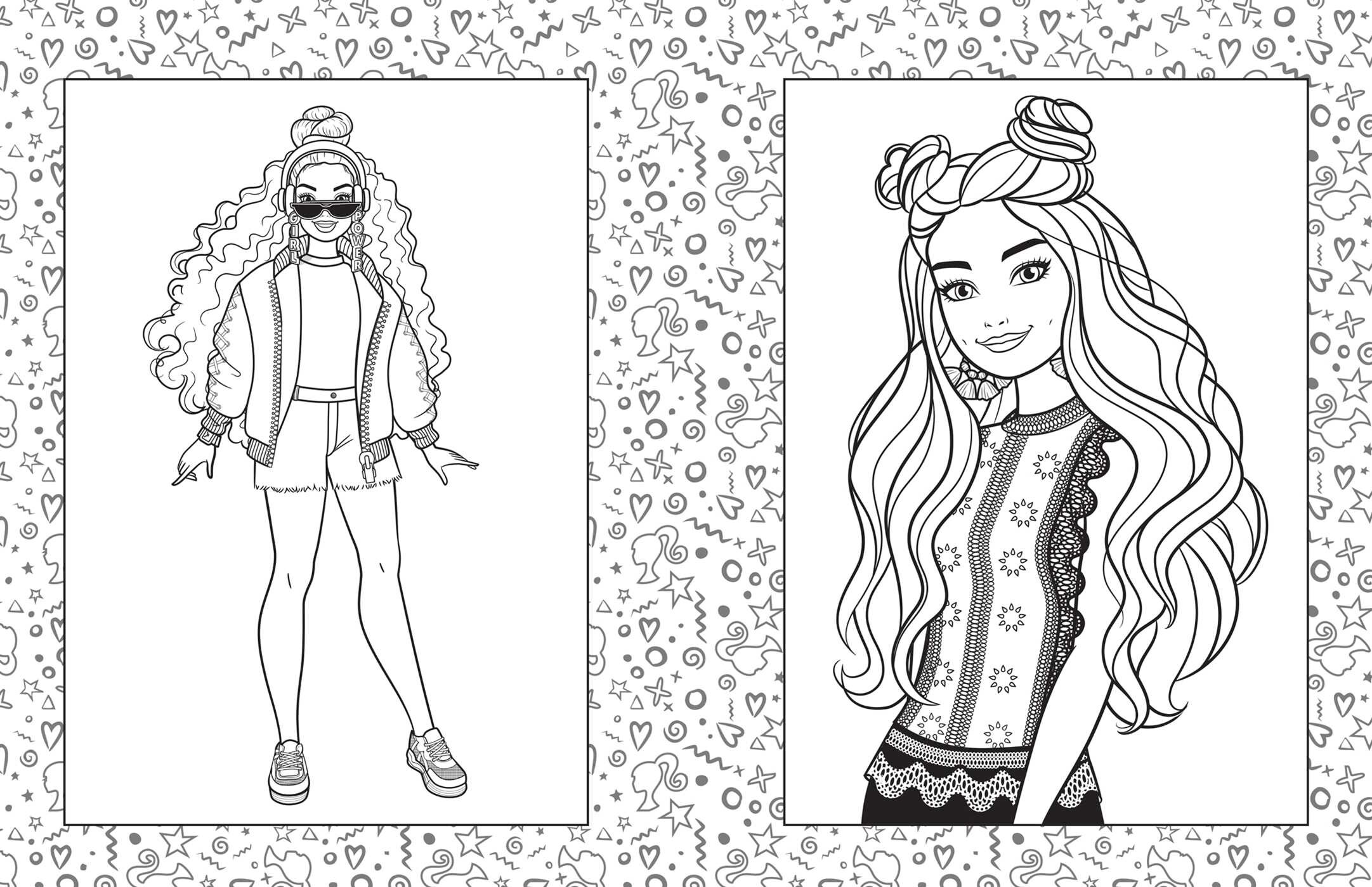 Barbie: Giant Fashion Coloring Book