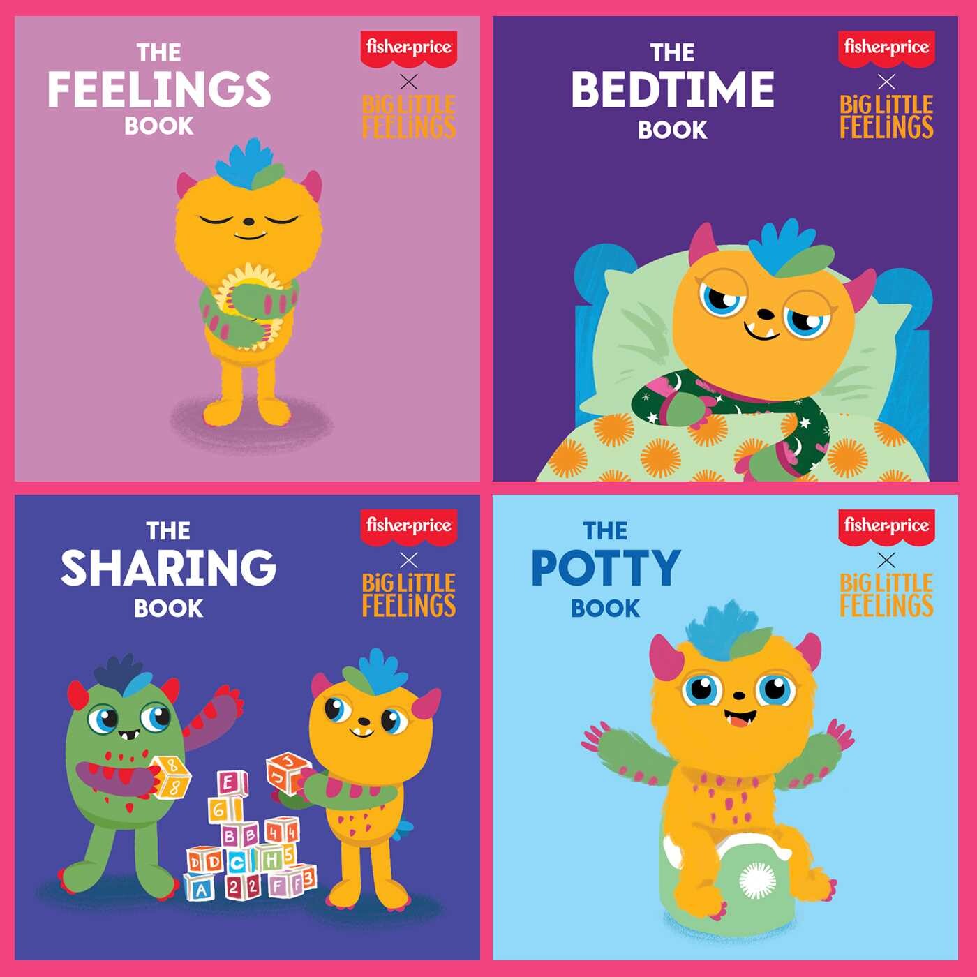 Fisher-Price X Big Little Feelings: Big Moments (4-Book Set)