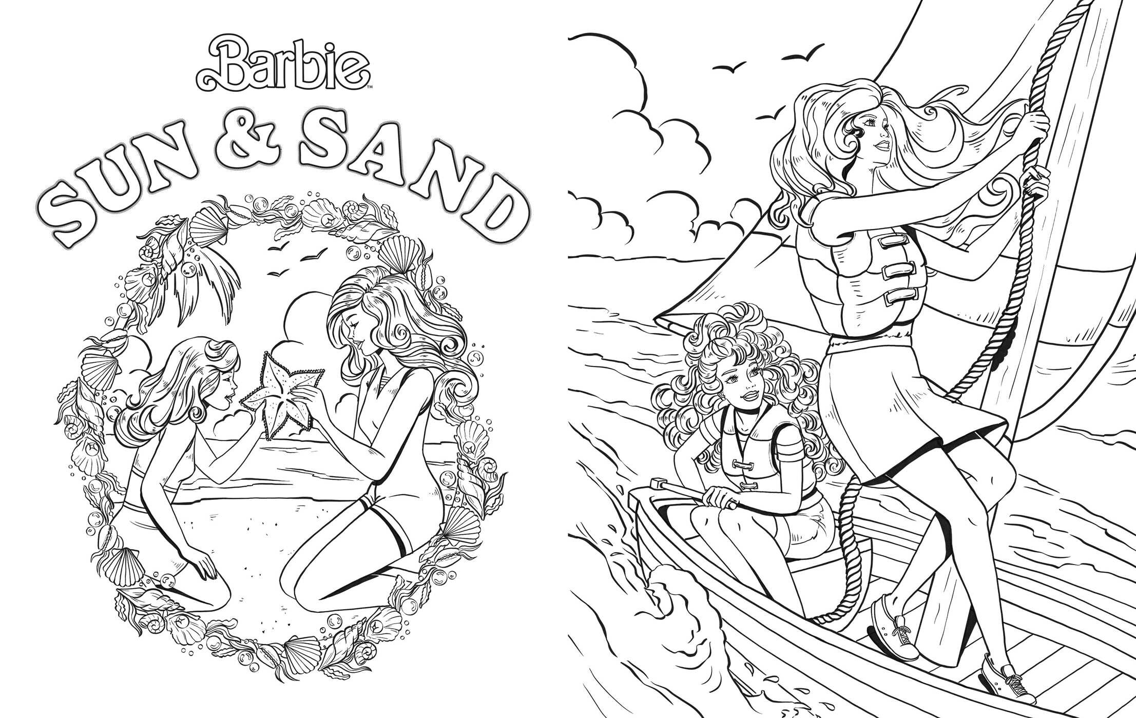 Barbie: Totally 80's: The Official Coloring Book