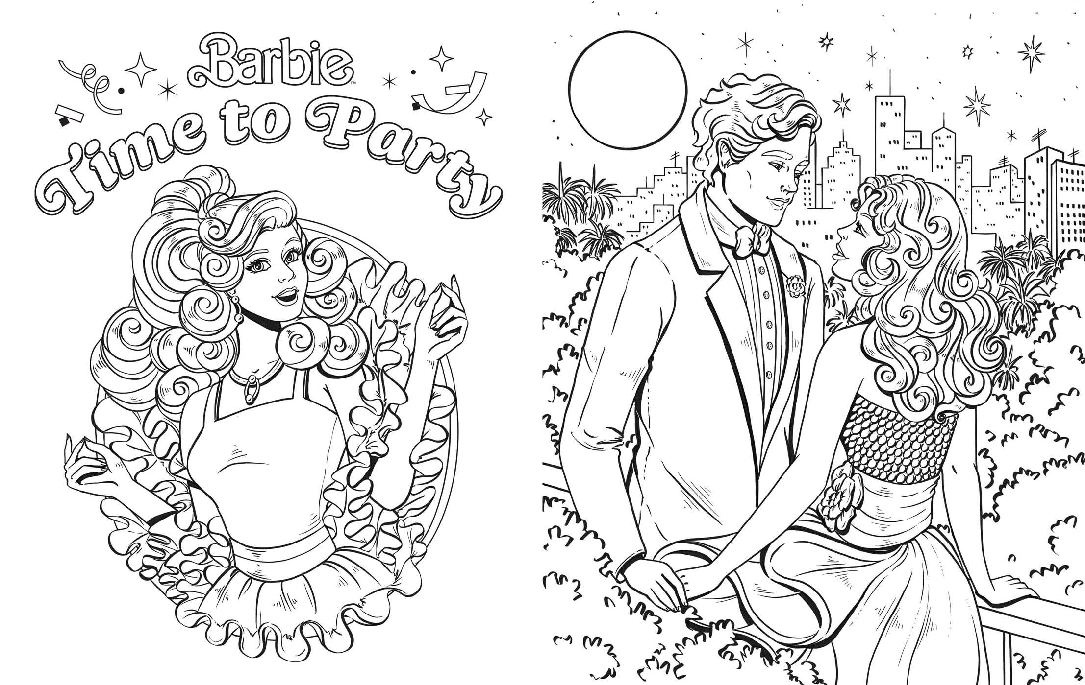 Barbie: Totally 80's: The Official Coloring Book
