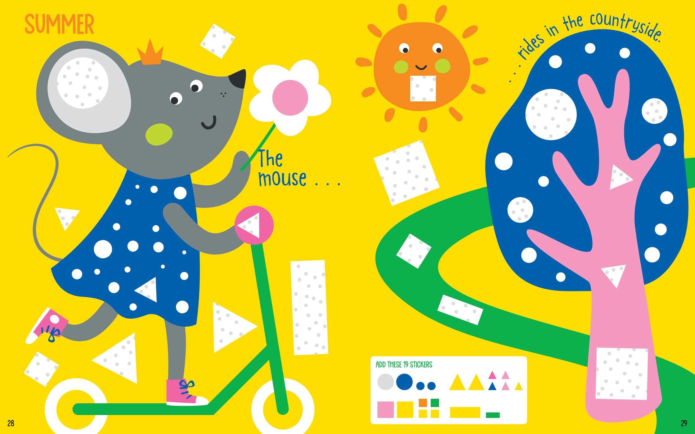 Sticker Fun: Learn About Months & Seasons!