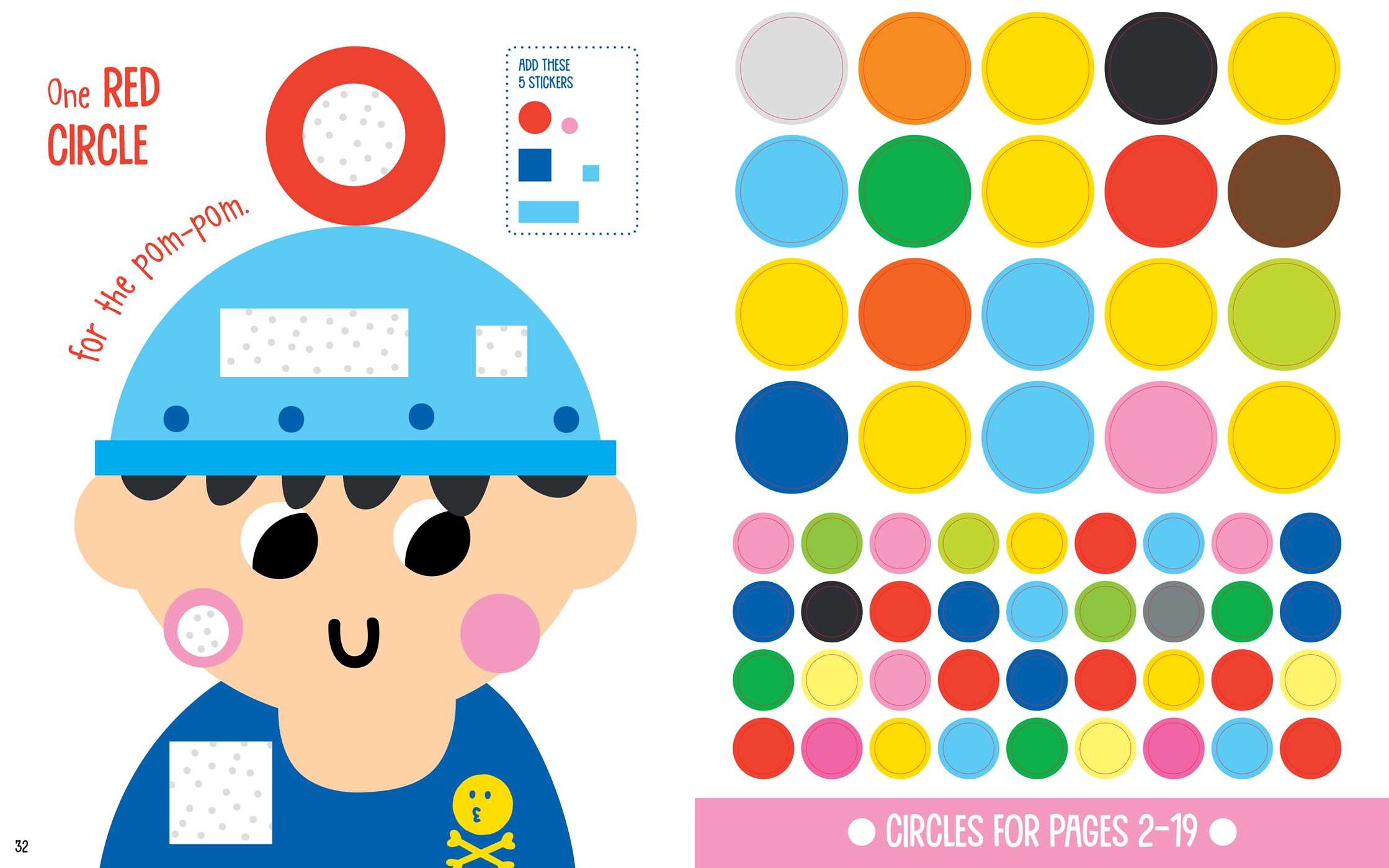 Sticker Fun: Learn About Shapes & Colors!