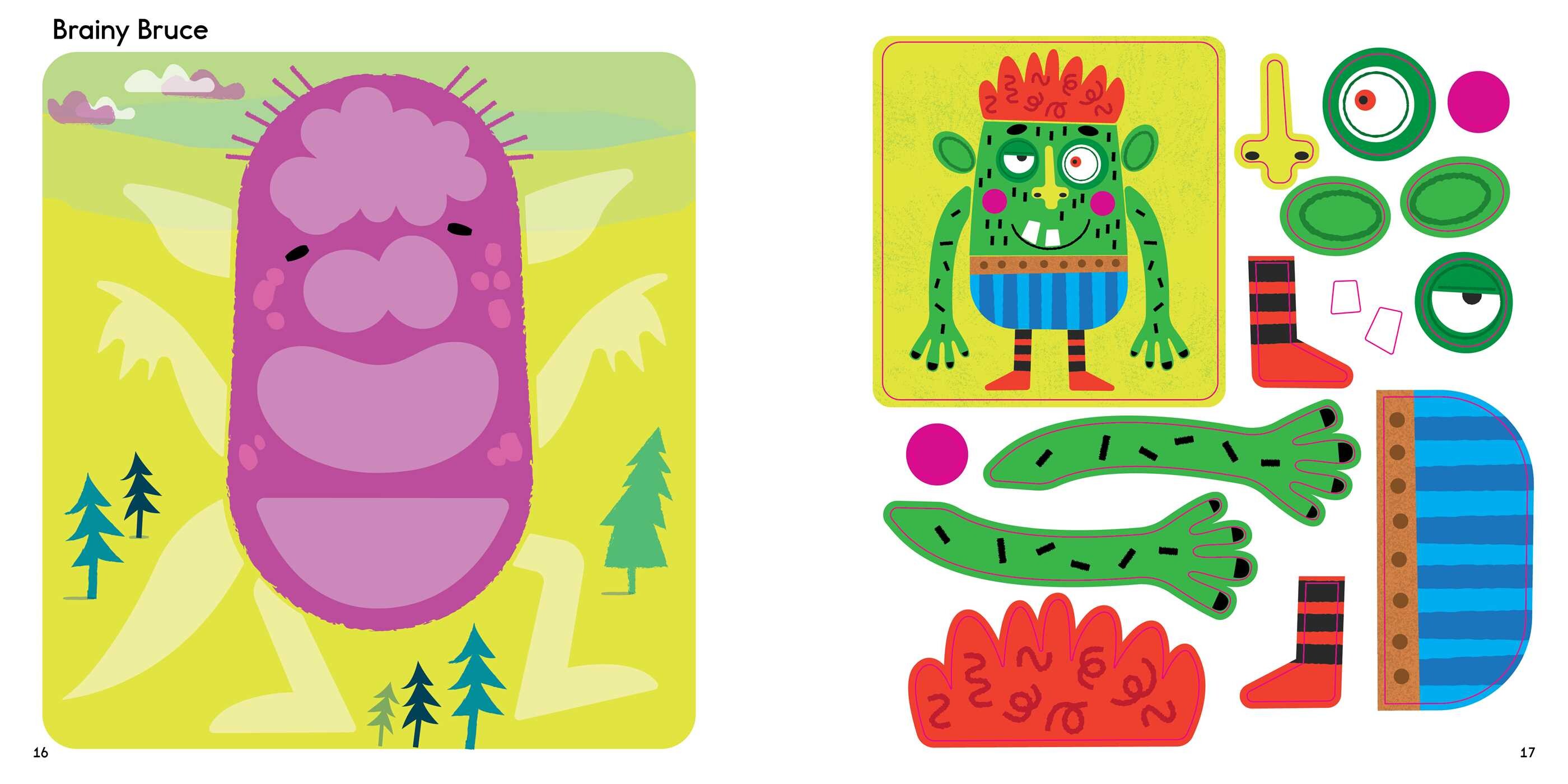 First Fun Sticker Painting: Monster Friends