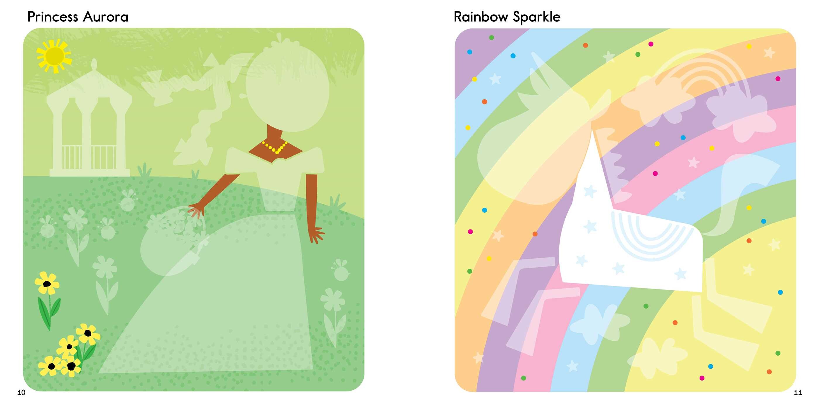 First Fun Sticker Painting: Princesses & Unicorns