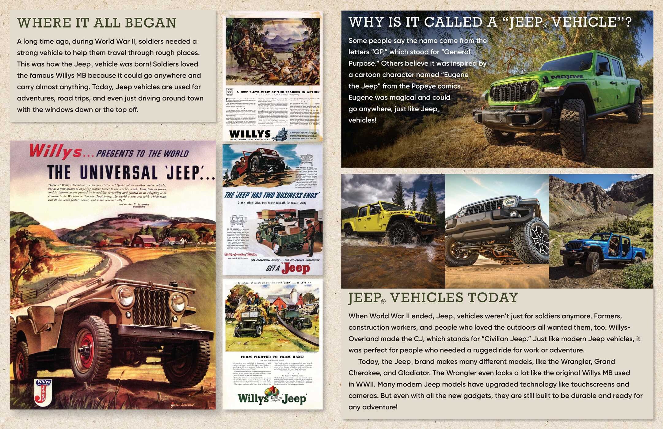 Super Cool All-Terrain Jeep® Coloring Book