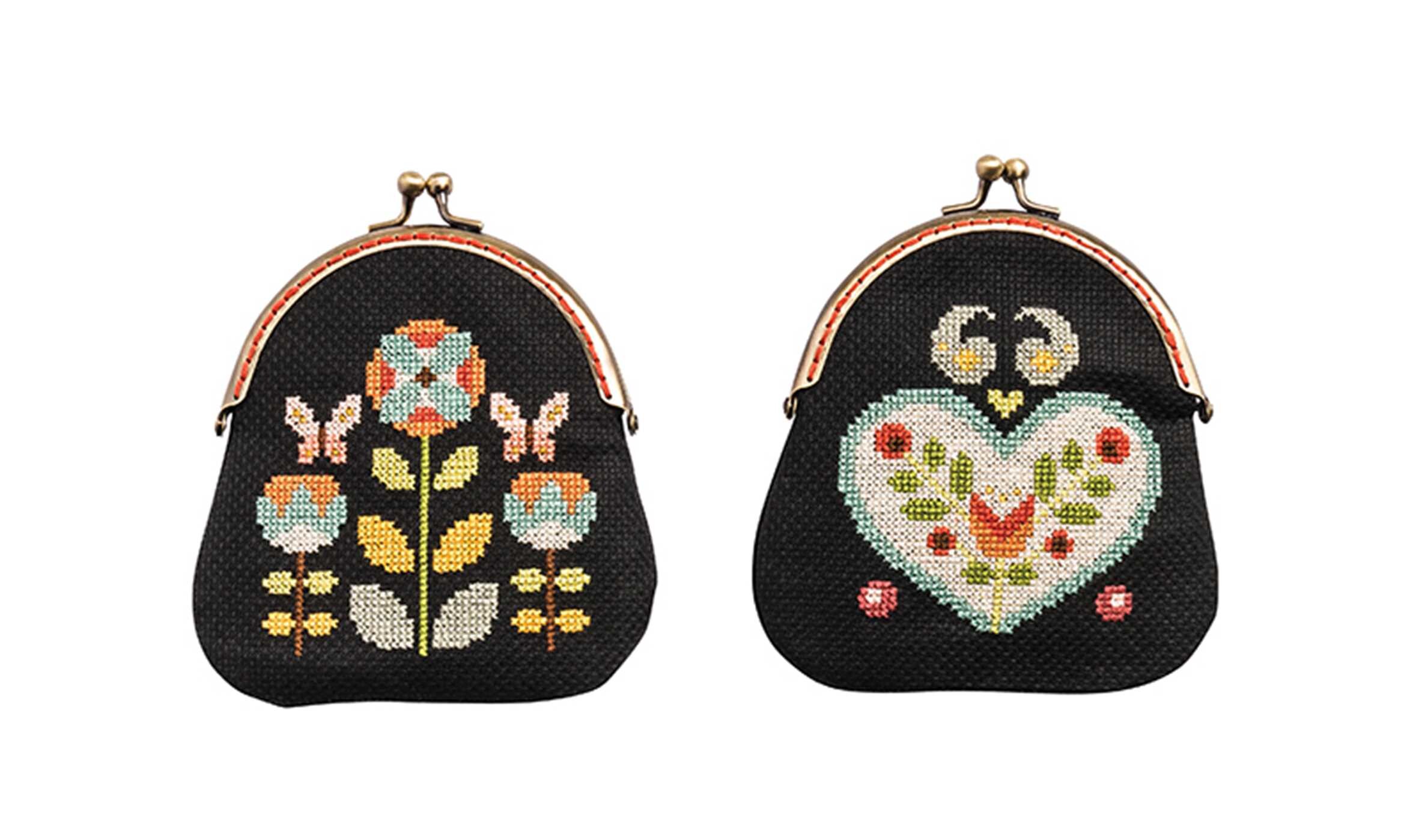 Modern Folk-Art Cross Stitch