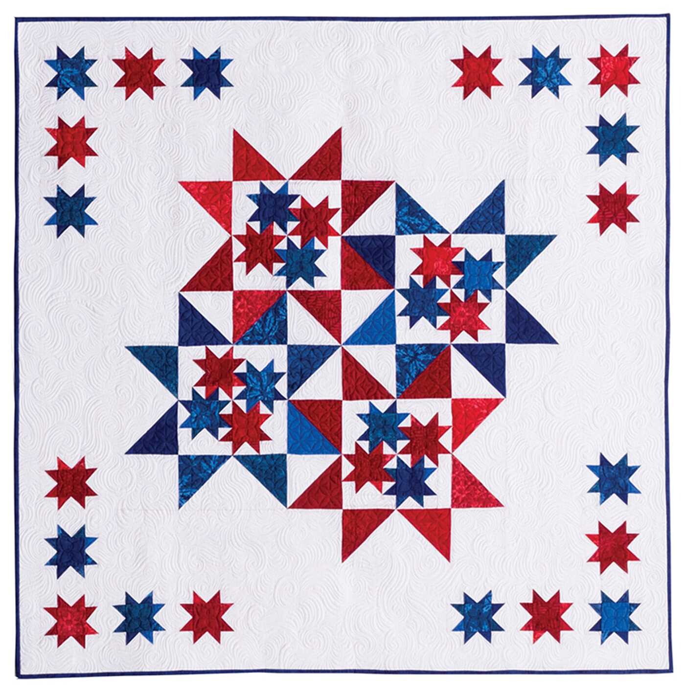 Red, White & Blue Star Quilts