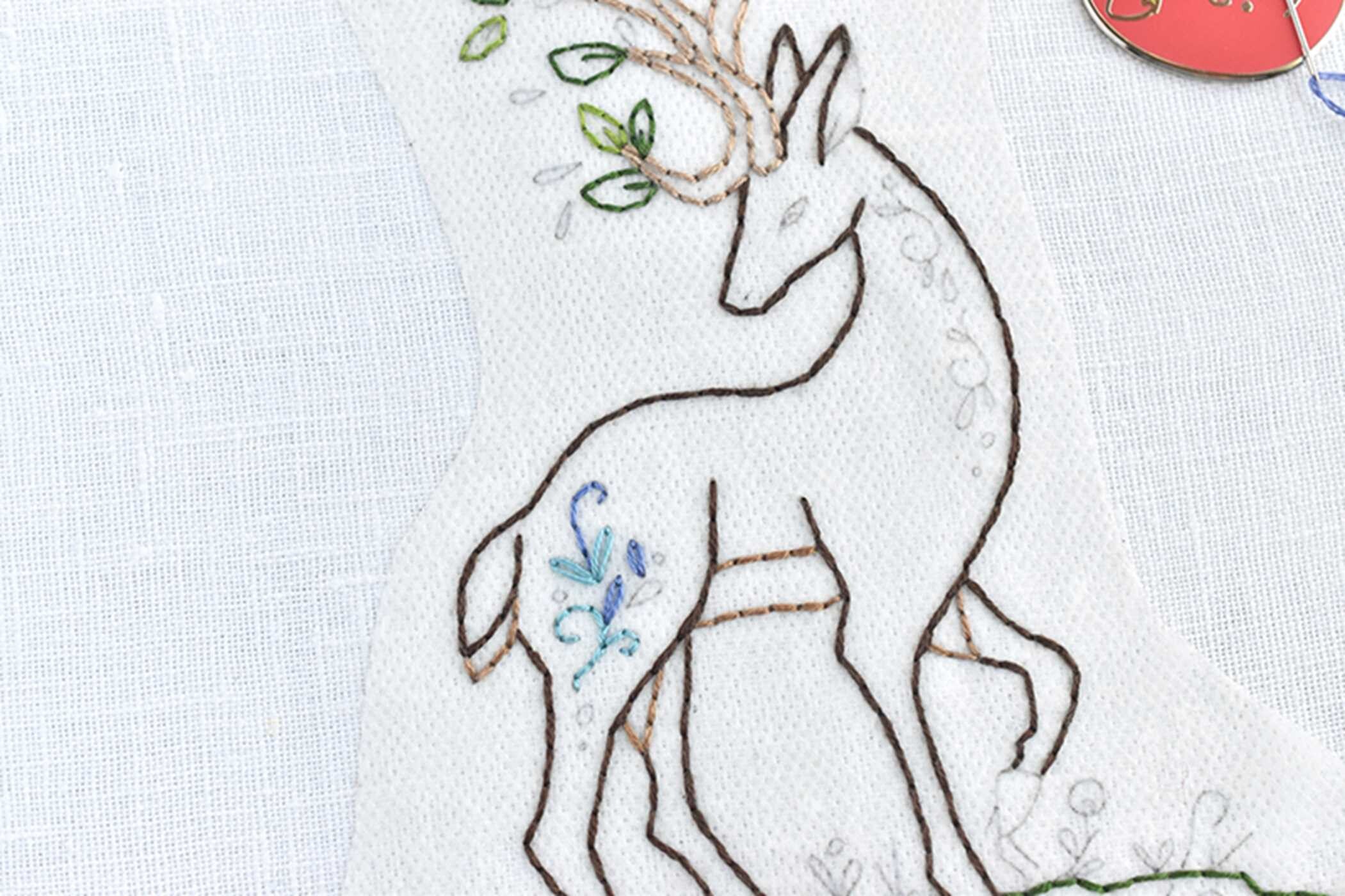 Embroidered Mythical Creatures