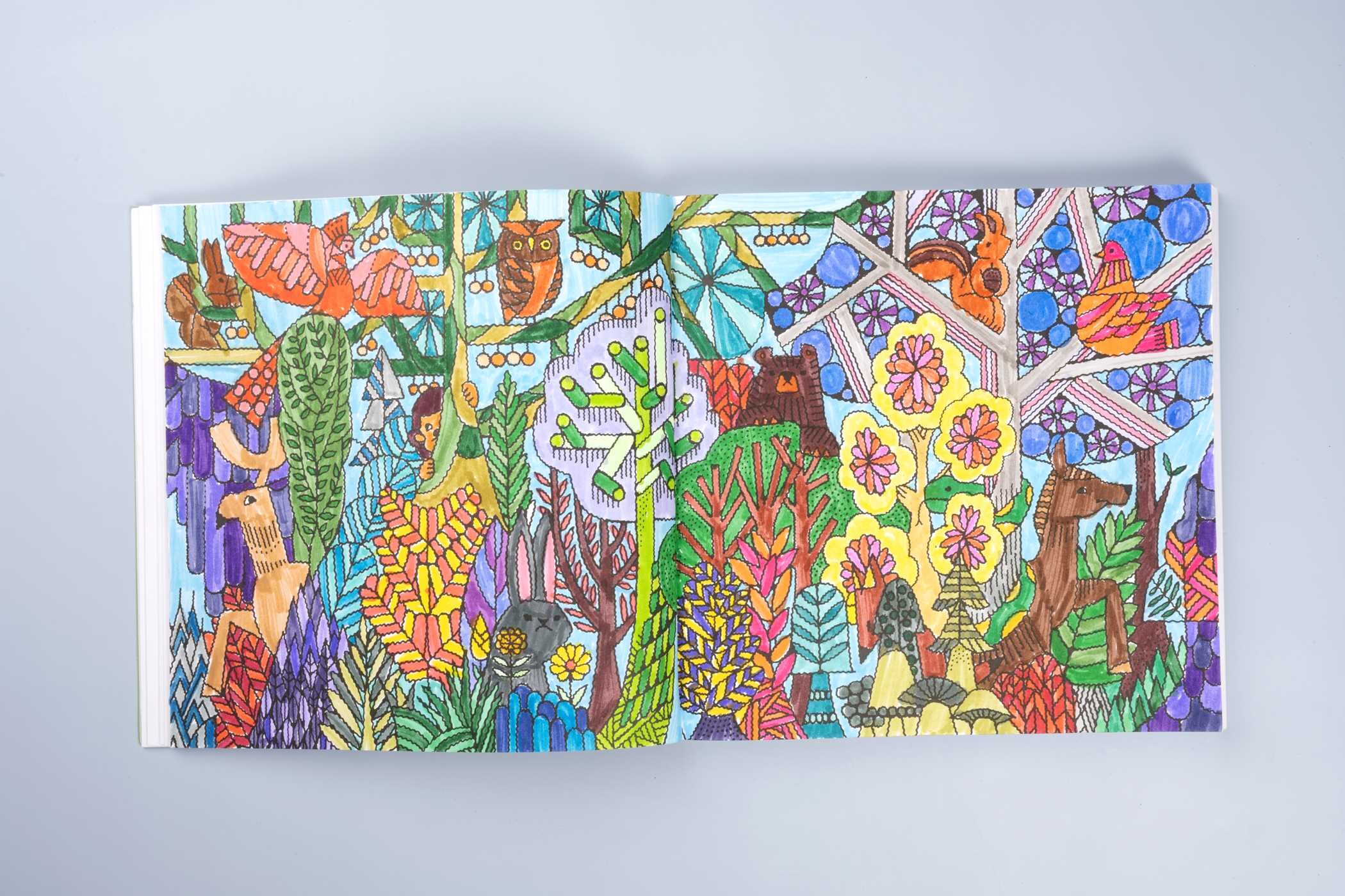 Woodland Kingdom Coloring Book