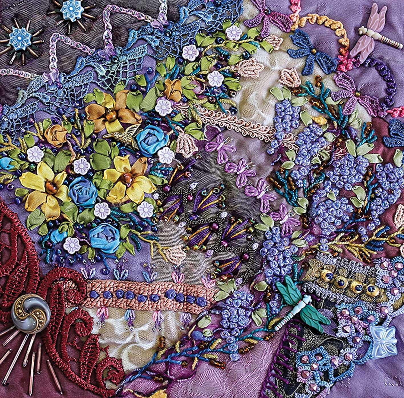 Crazy Quilting for Beginners Handy Pocket Guide