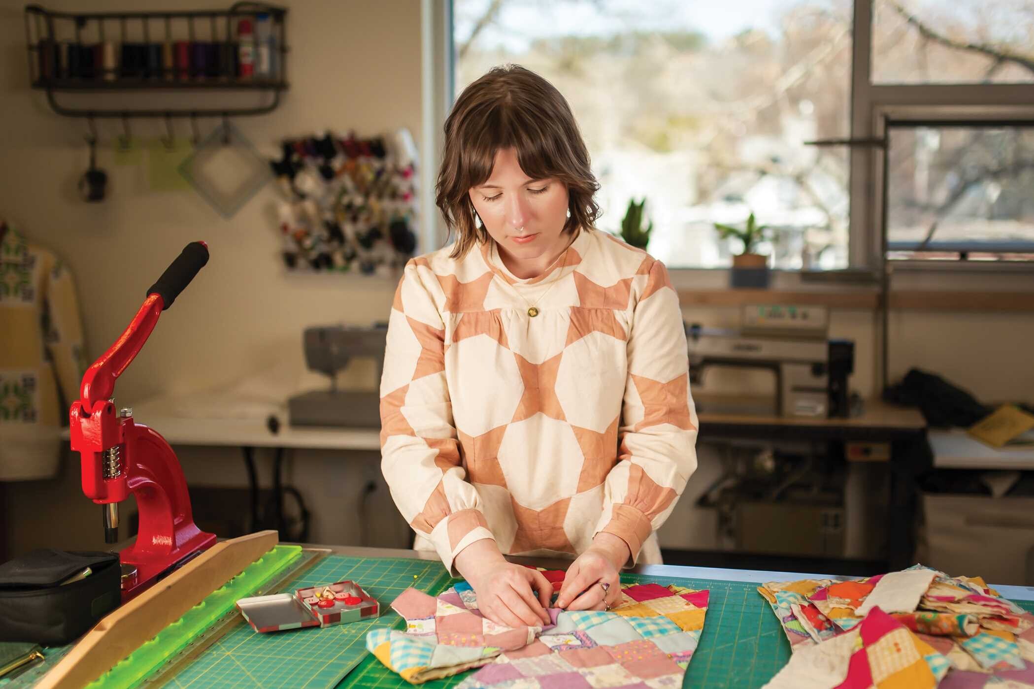 Reclaimed Quilts, Sew Modern Clothing & Accessories from Vintage Textiles