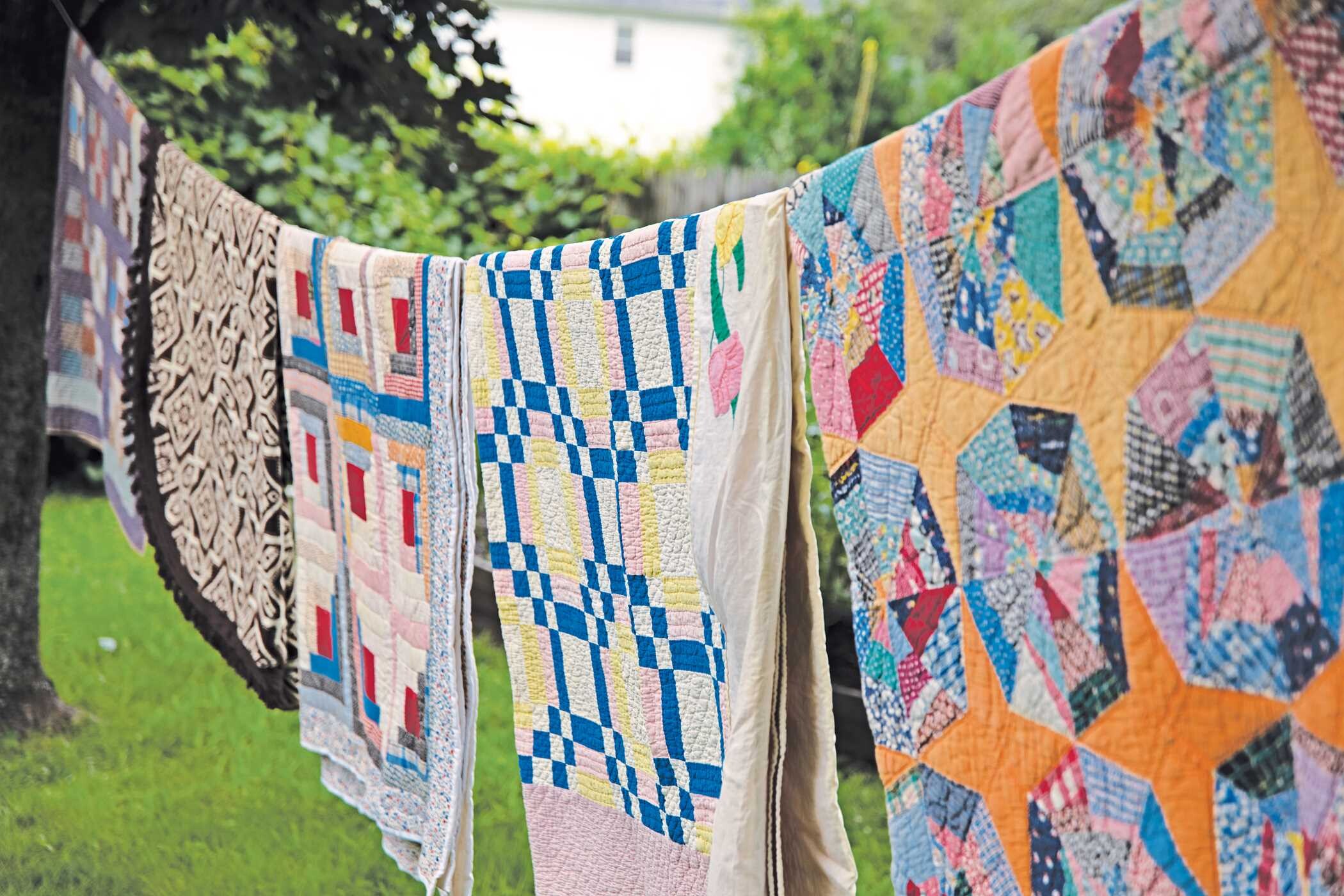 Reclaimed Quilts, Sew Modern Clothing & Accessories from Vintage Textiles