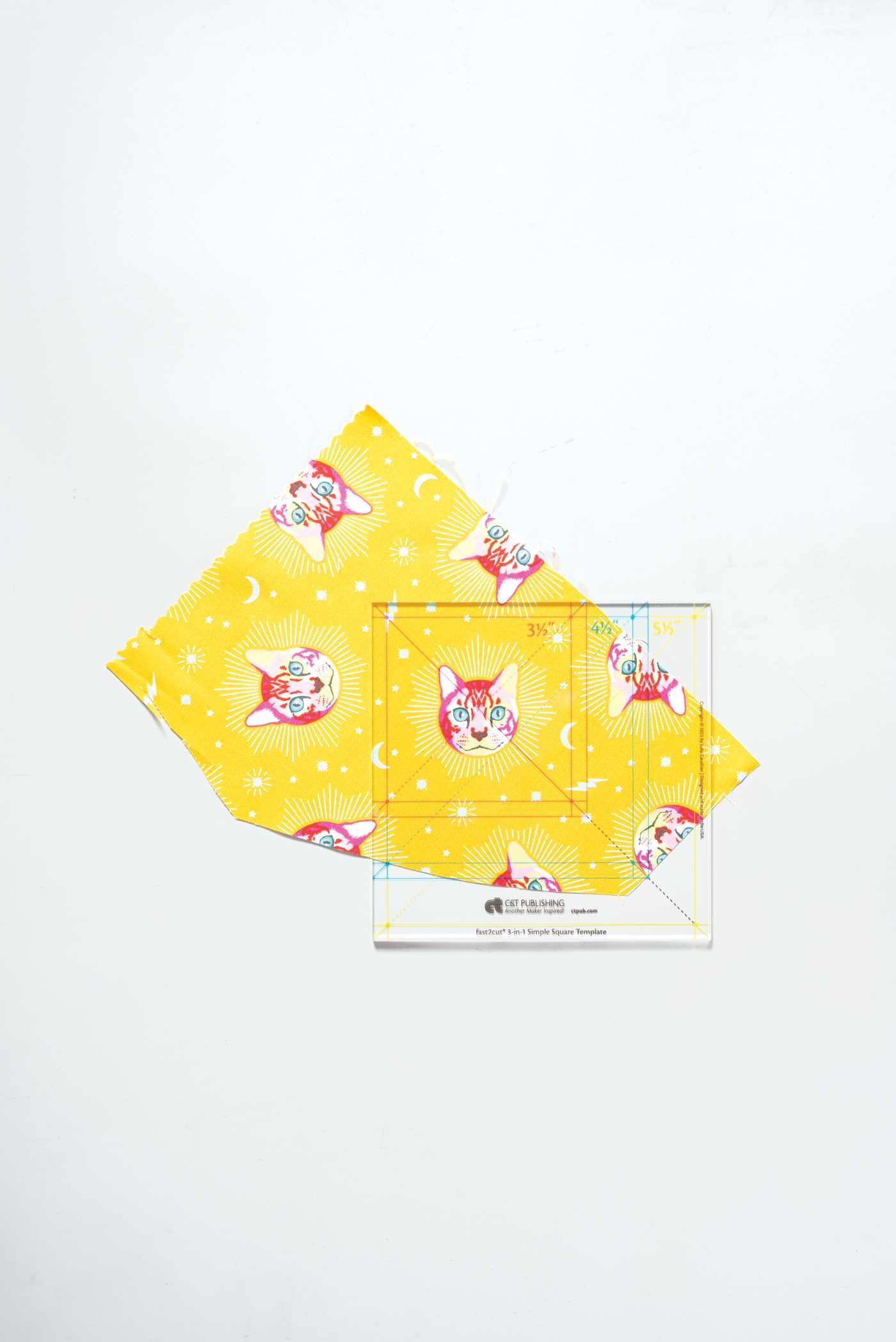 fast2cut 3-in-1 Simple Square Template