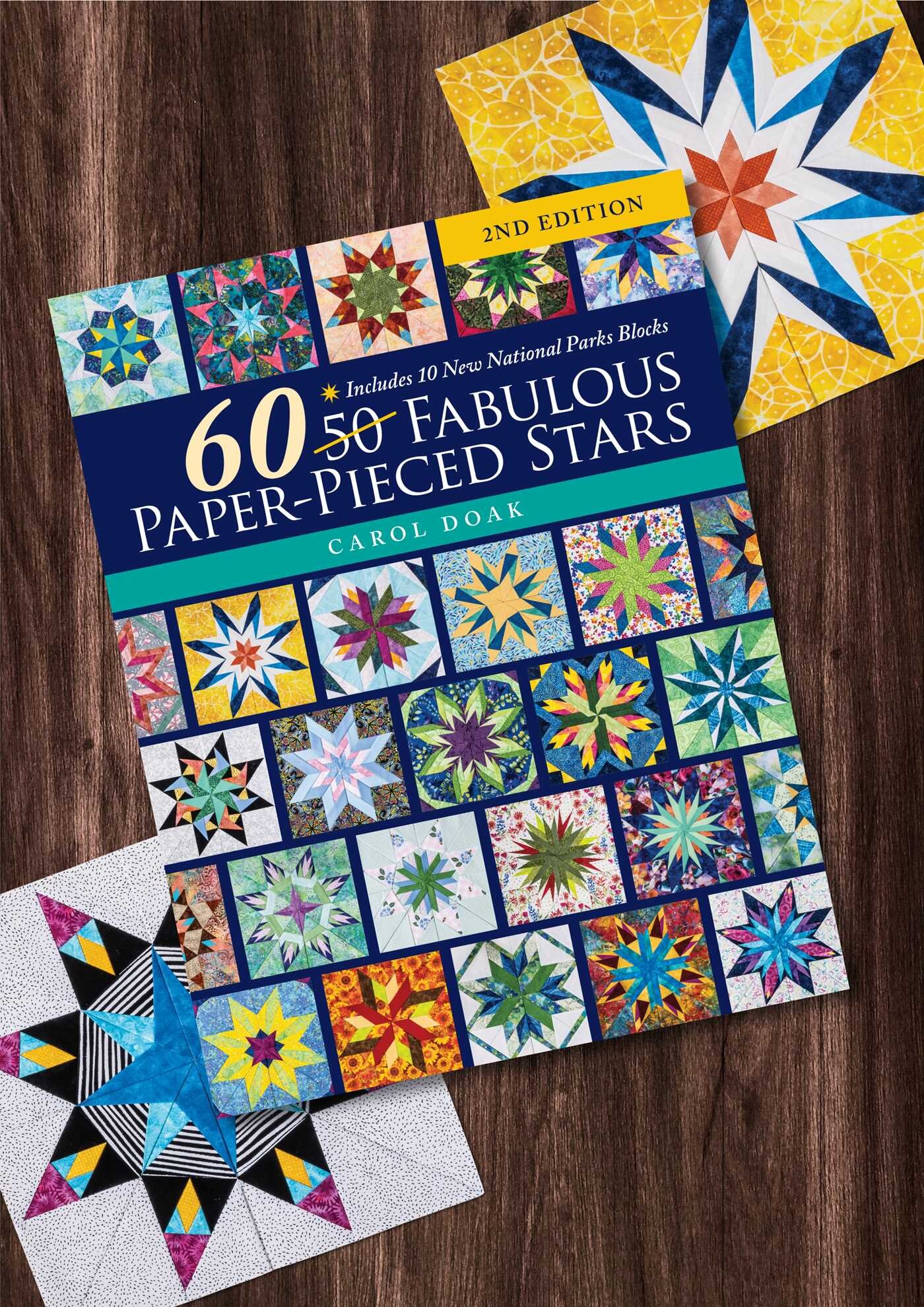 60 Fabulous Paper-Pieced Stars, 2nd Edition