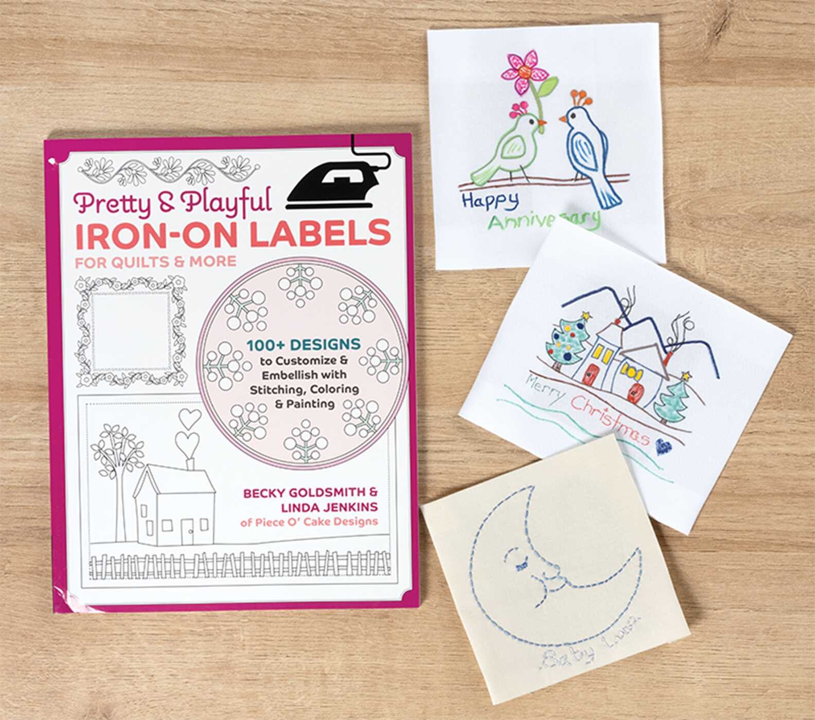 Pretty & Playful Iron-on Labels for Quilts & More