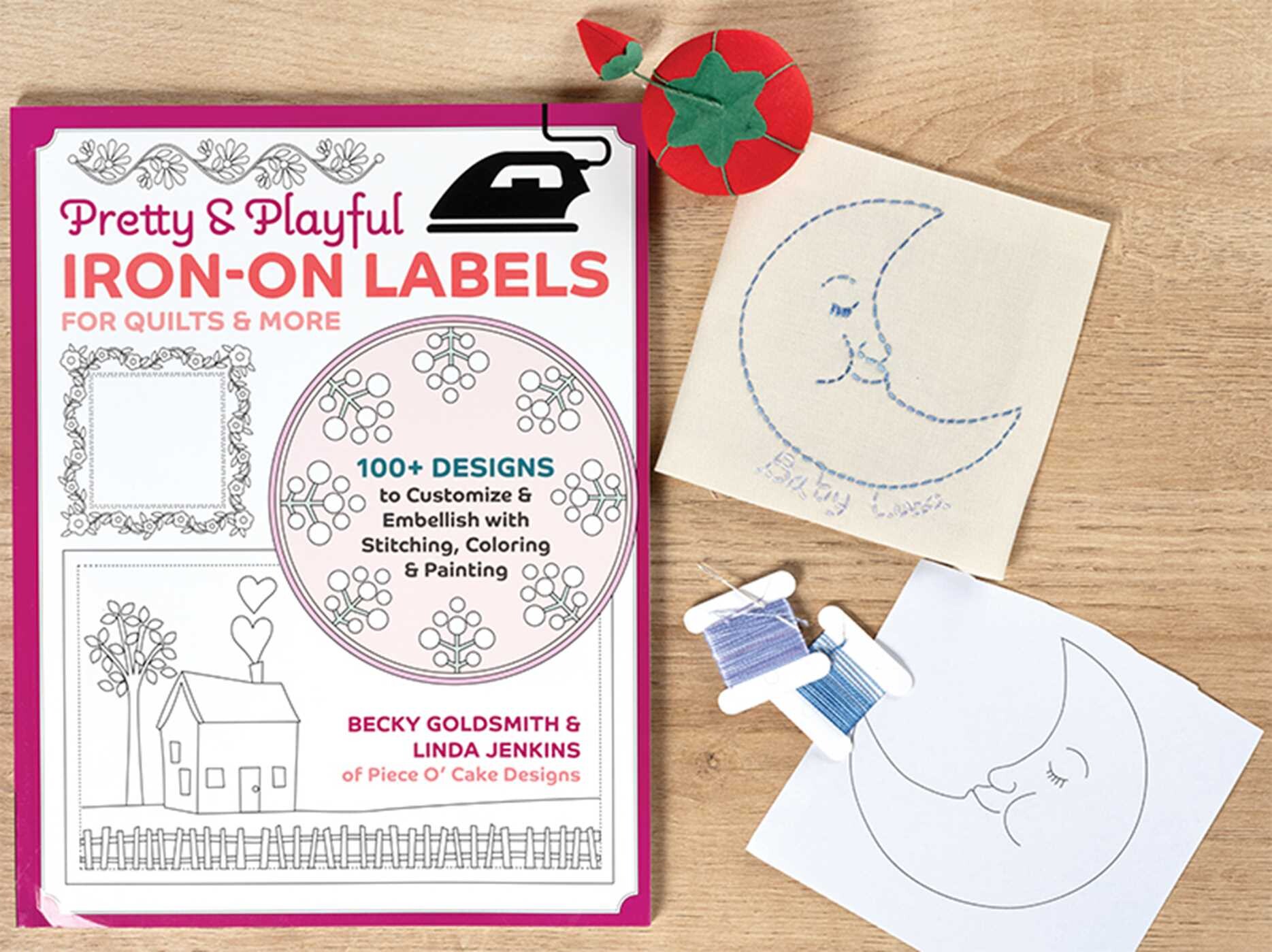 Pretty & Playful Iron-on Labels for Quilts & More