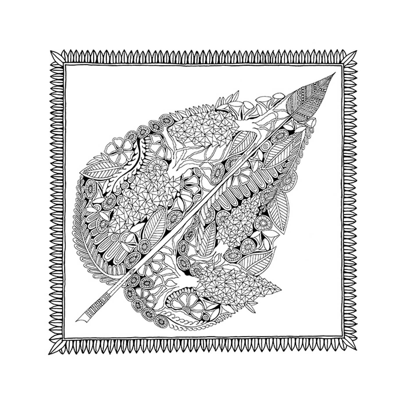 Enchanted Grove Mandala Coloring Book