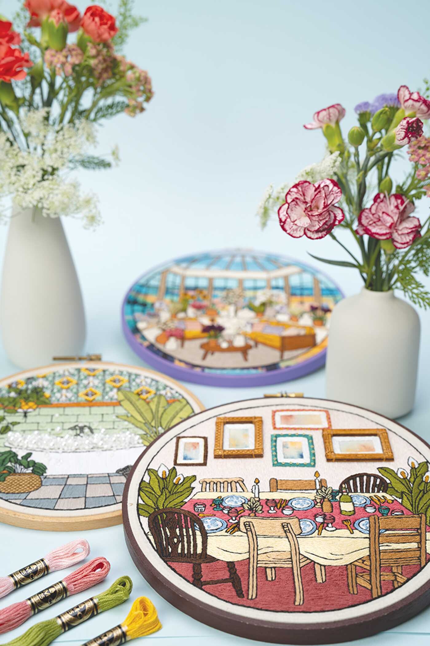 Embroidered Interiors