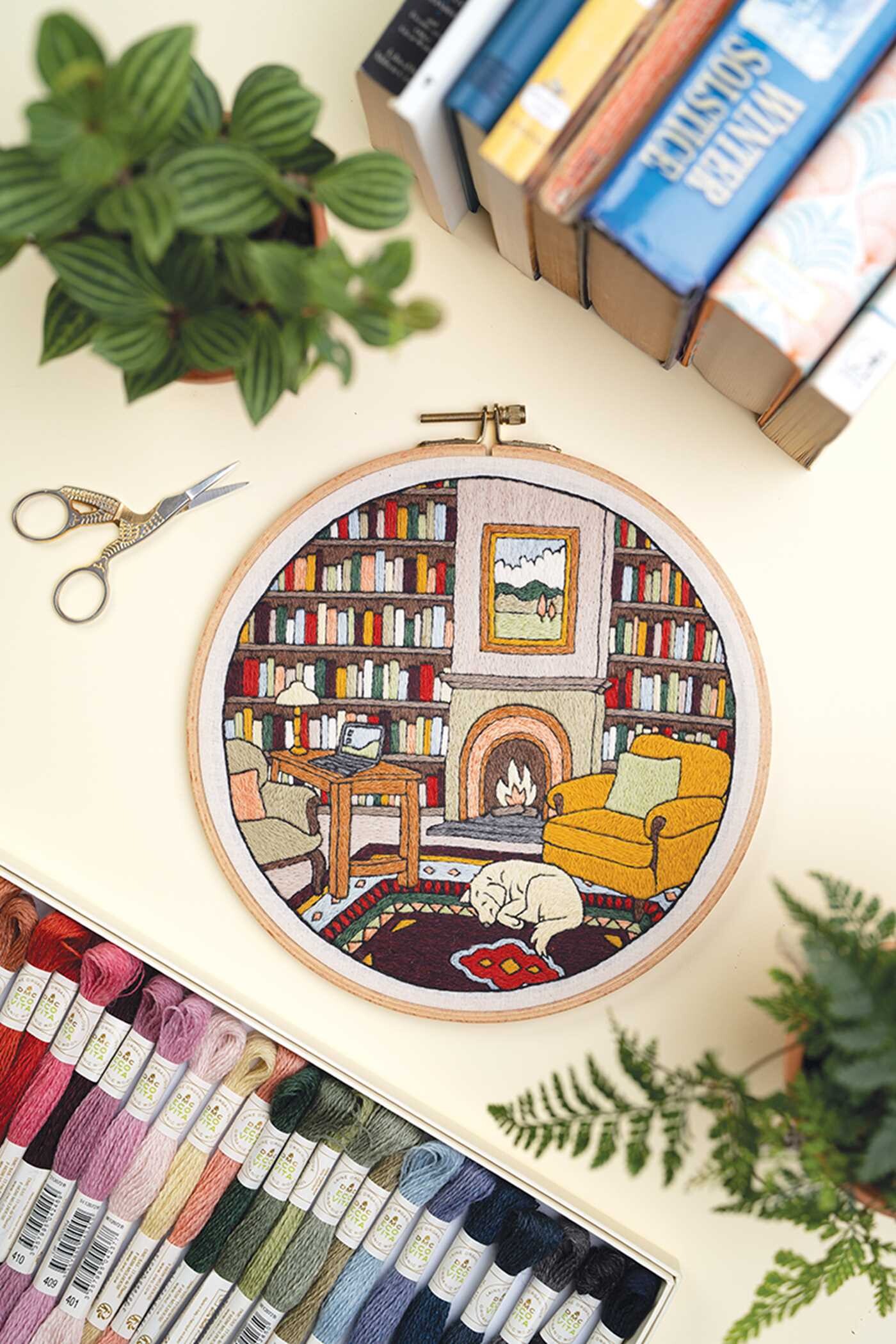 Embroidered Interiors