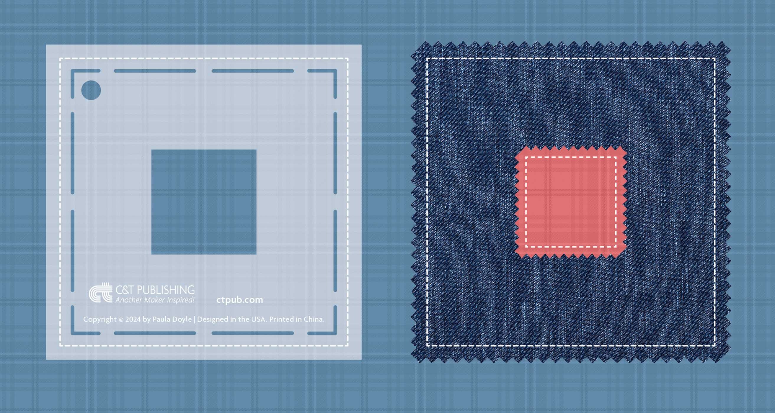 fast2cut (R) Quilt As-You-Go Ravioli Template