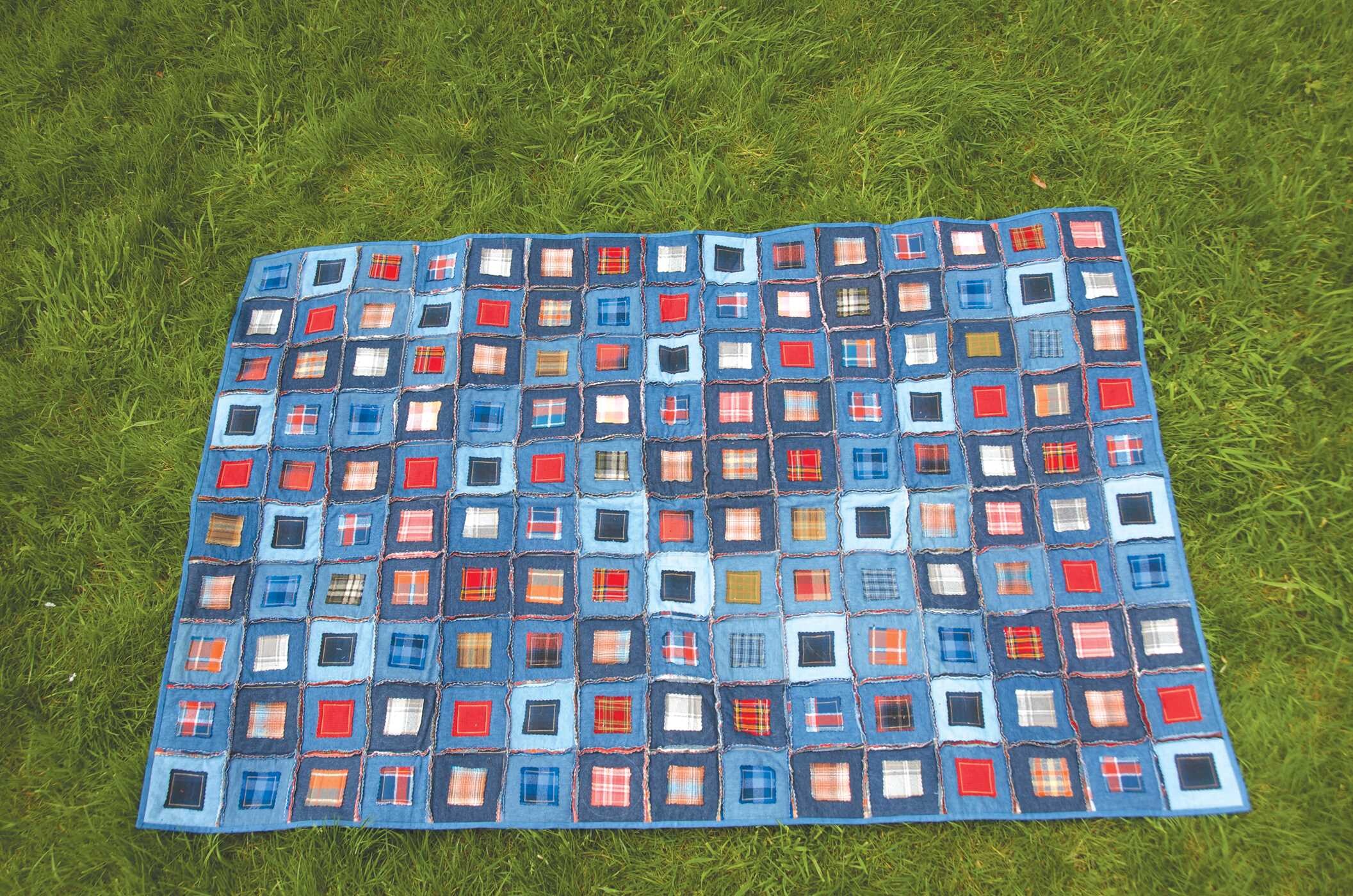 fast2cut (R) Quilt As-You-Go Ravioli Template