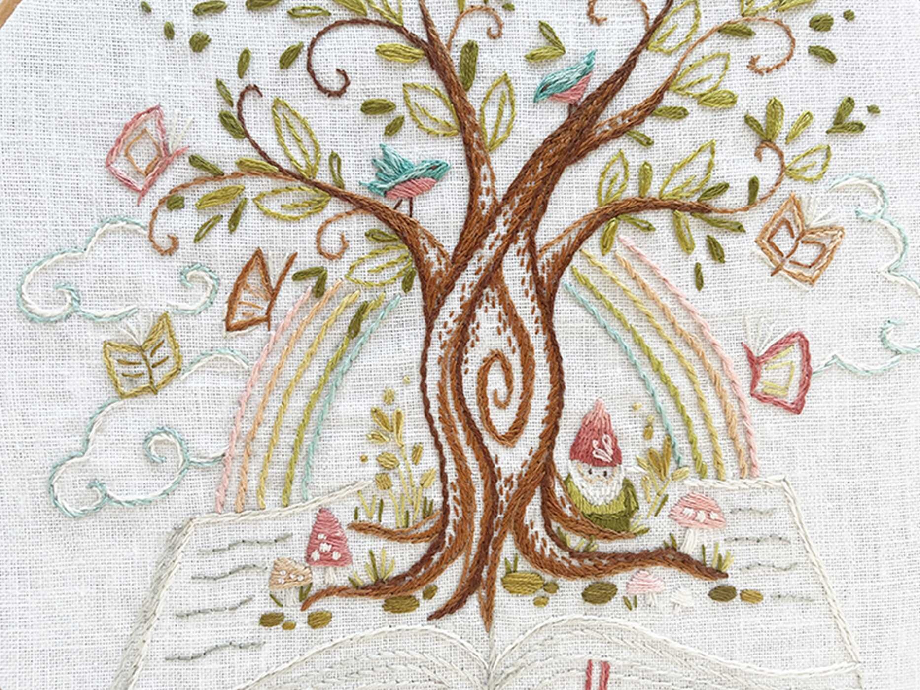 Book Lover's Embroidery
