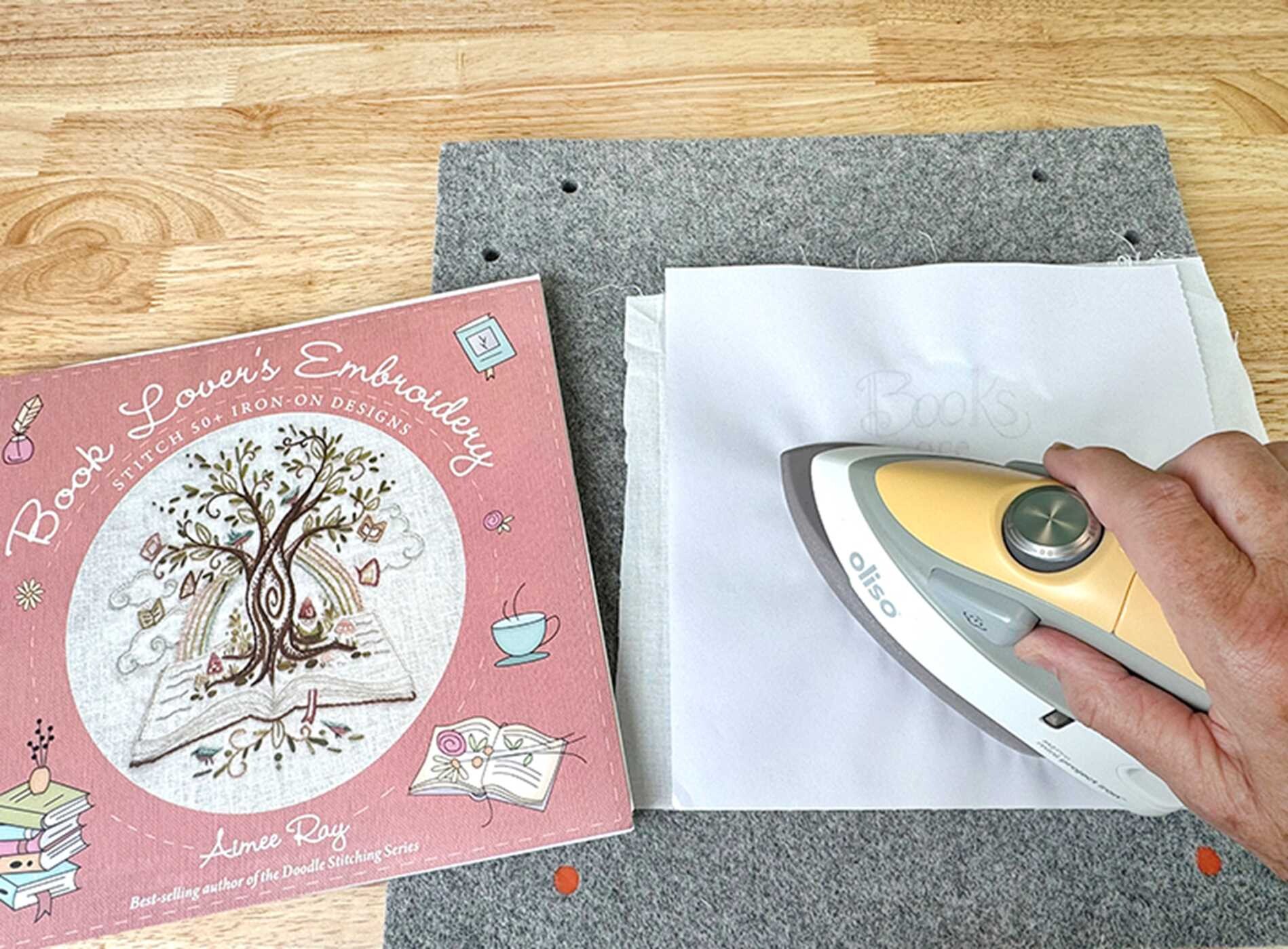Book Lover's Embroidery