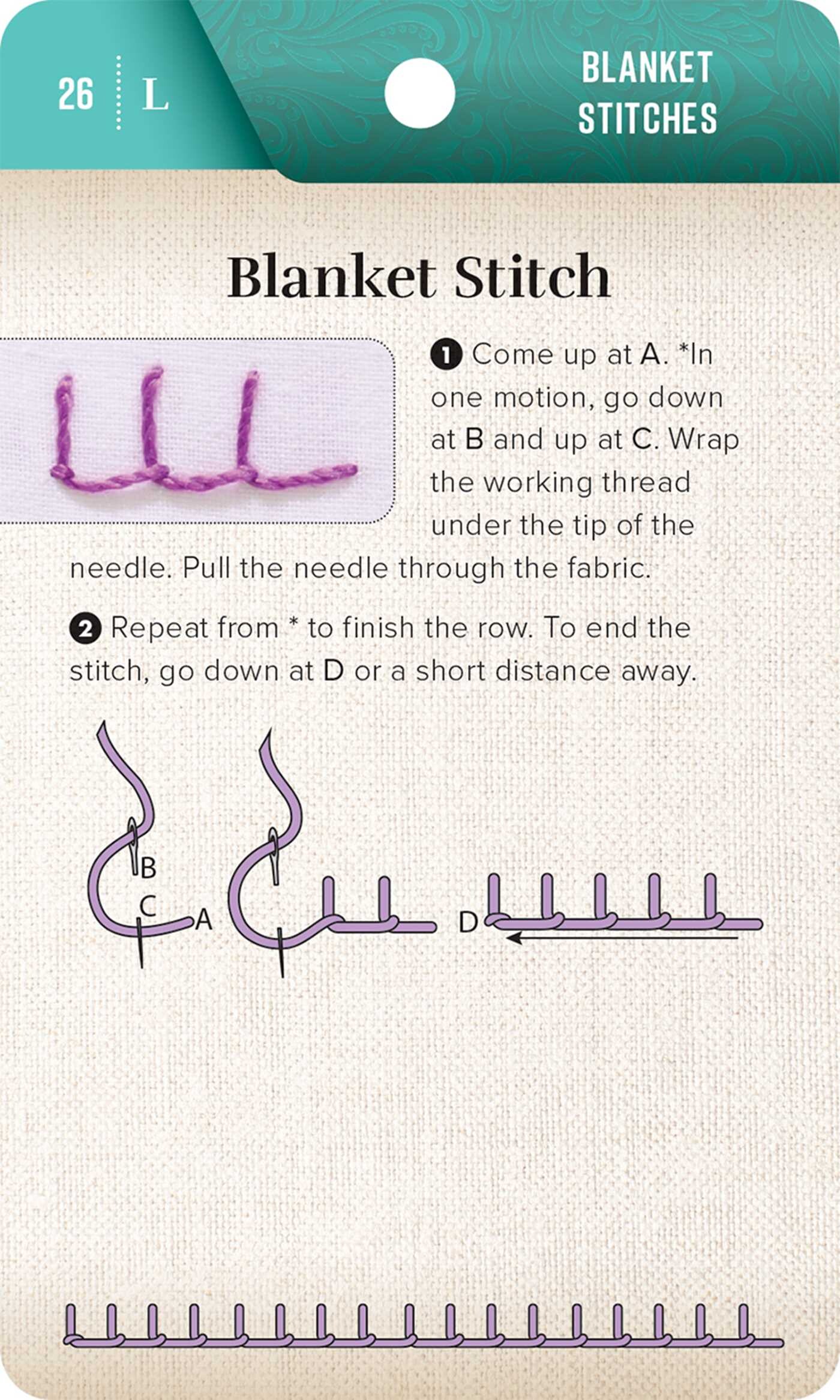 On-the-Go Embroidery Cards Set 1