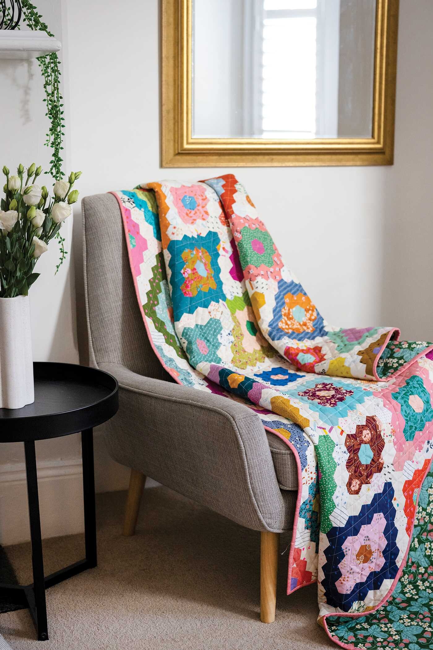 50 Hexagon Quilts
