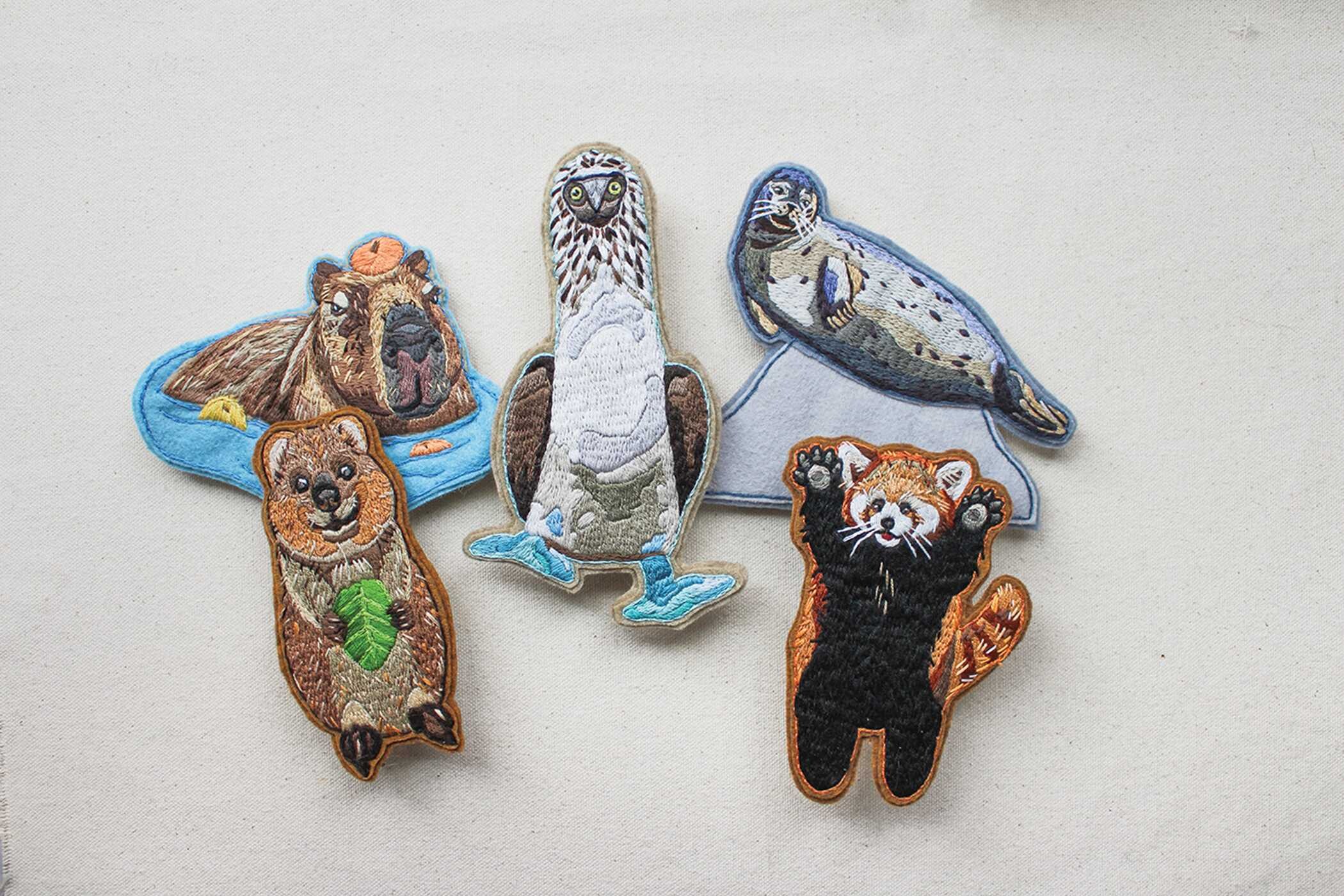 Wild & Wearable Animal Embroidery