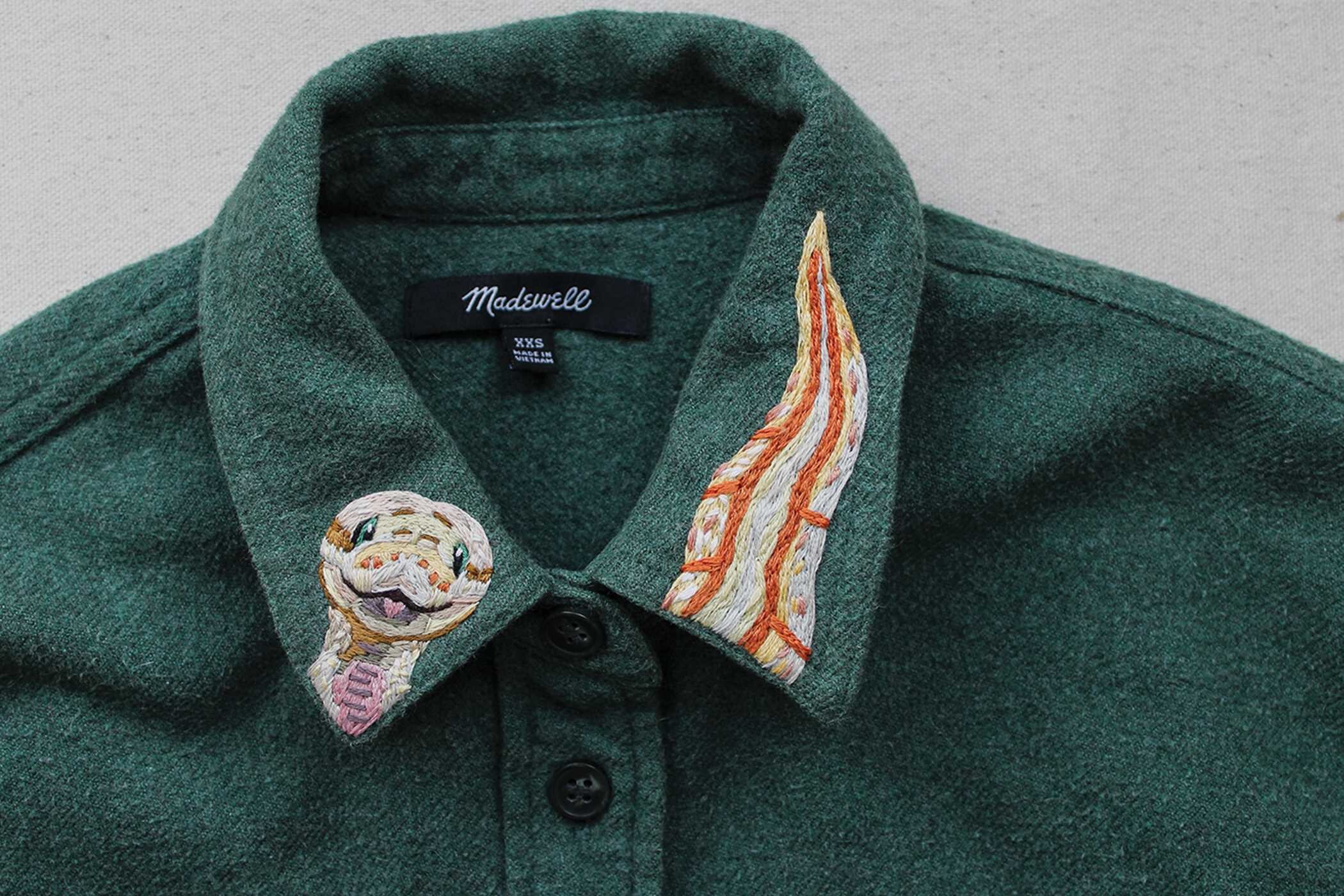 Wild & Wearable Animal Embroidery