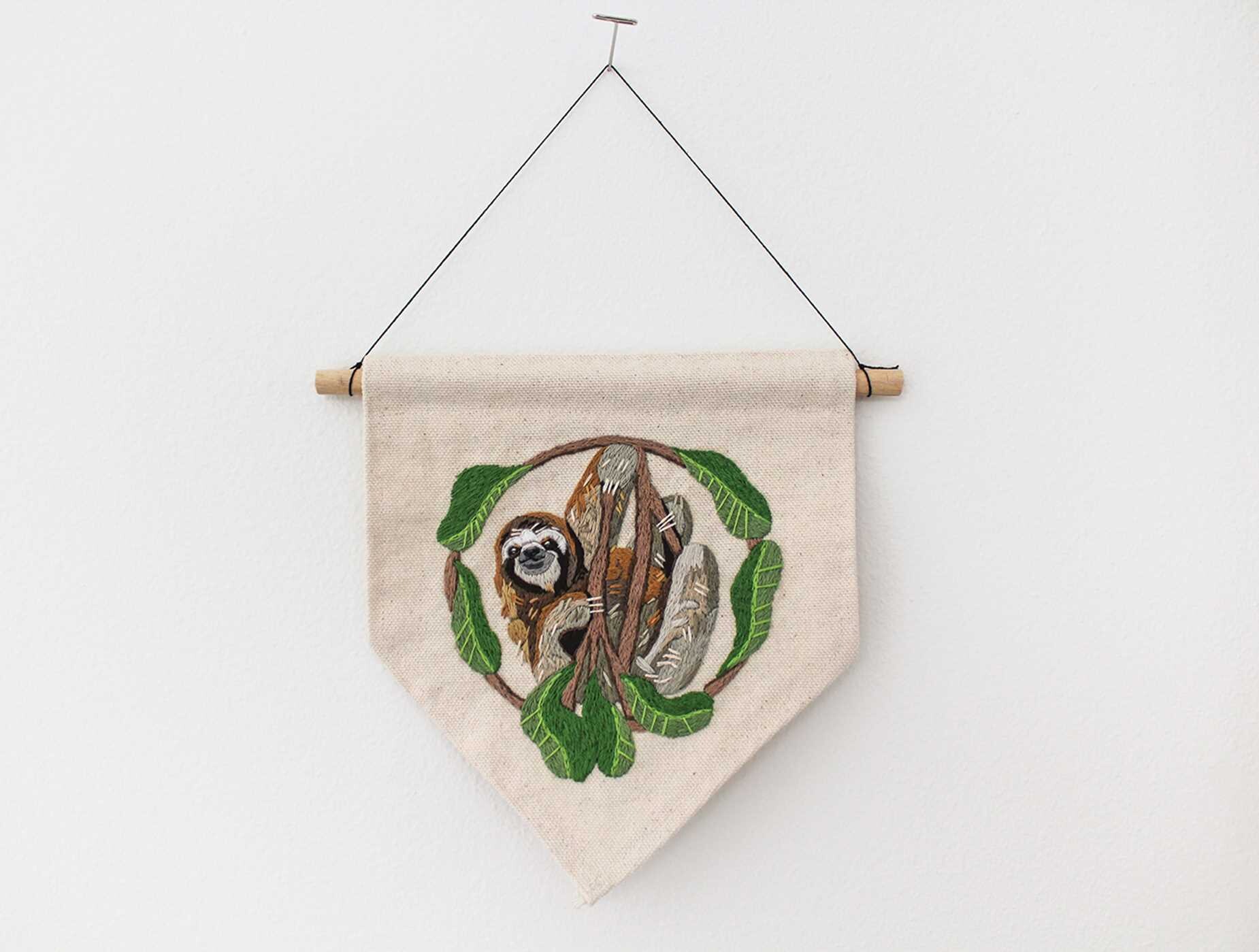 Wild & Wearable Animal Embroidery