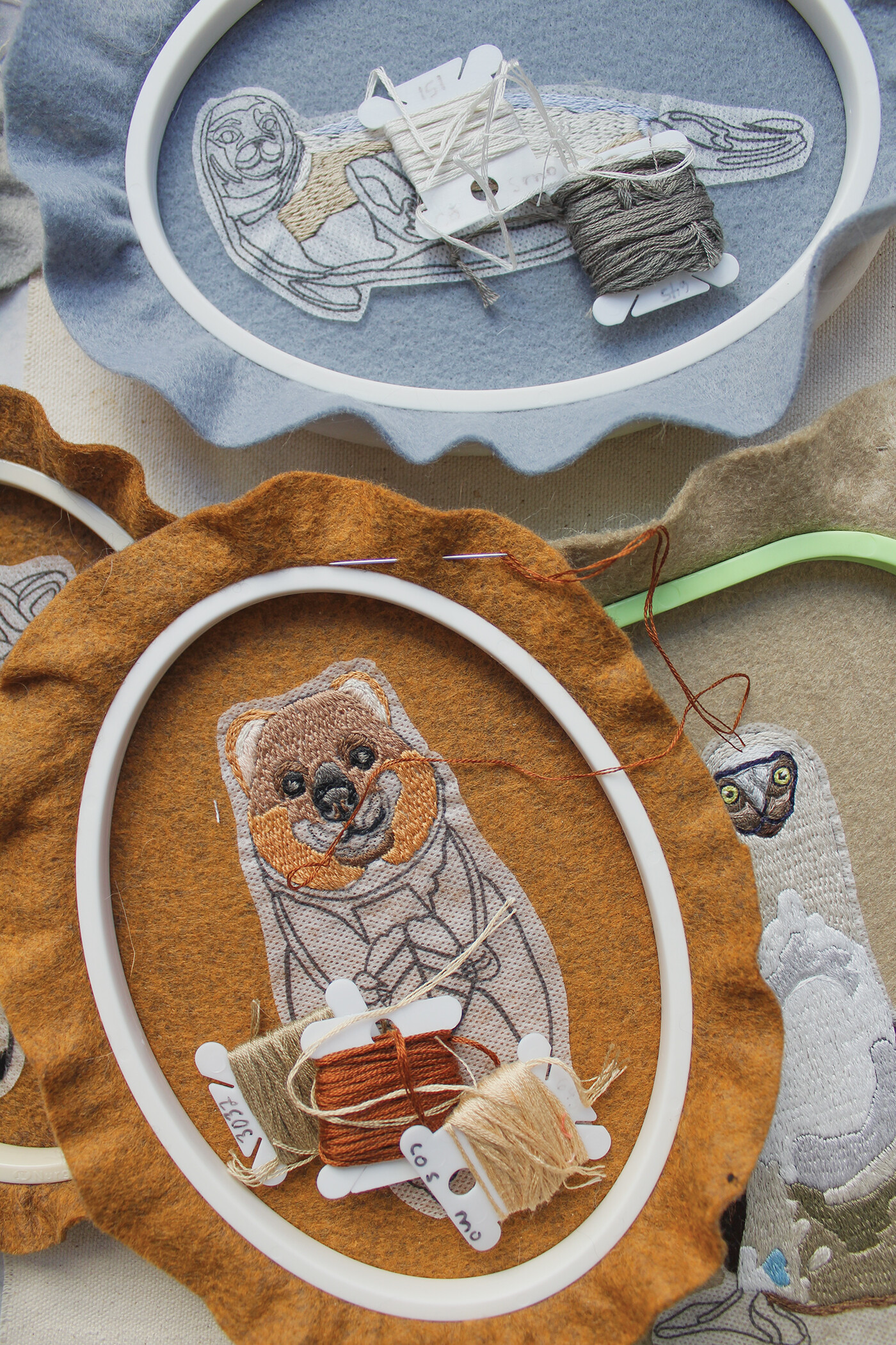 Wild & Wearable Animal Embroidery