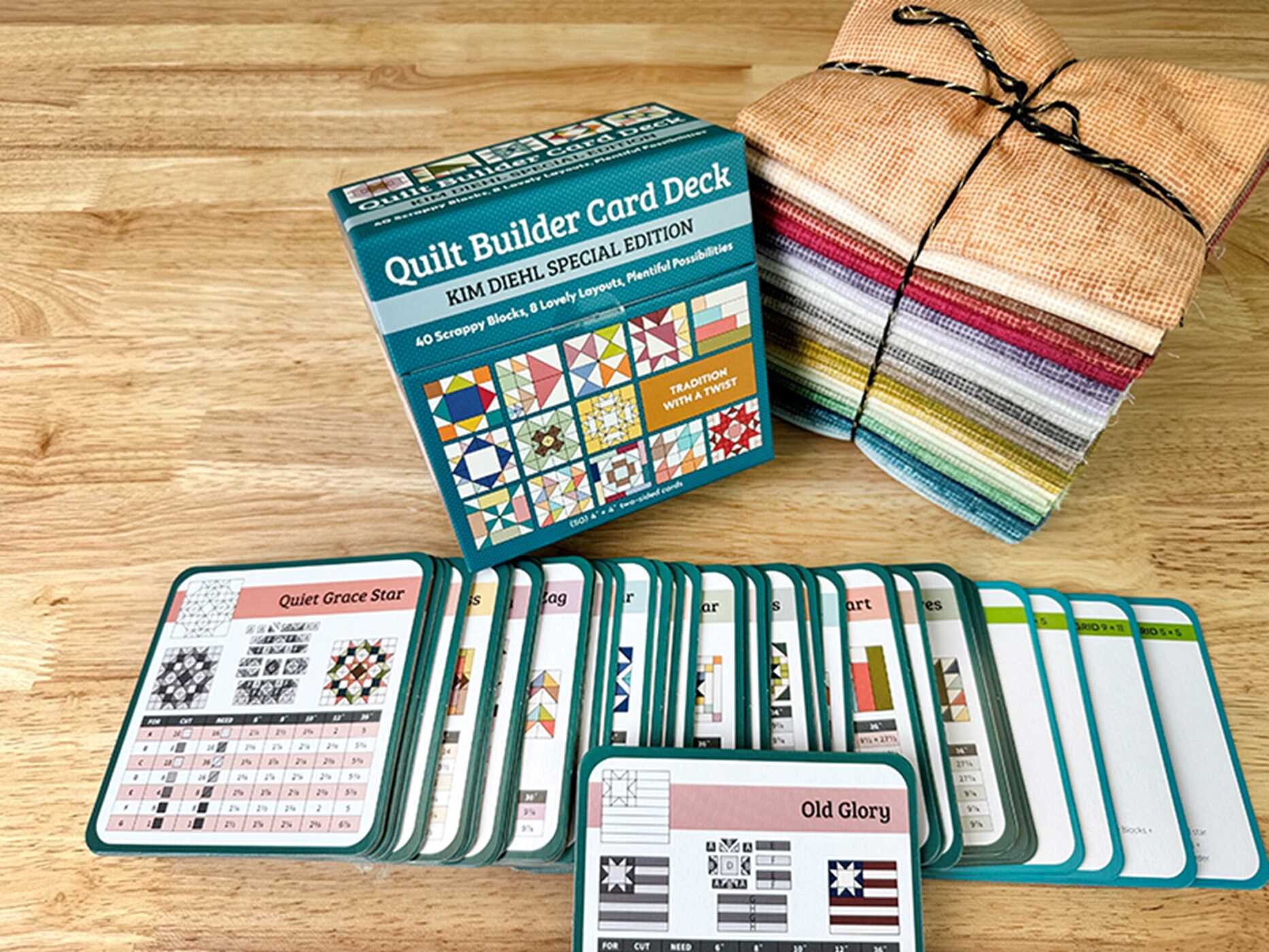 Quilt Builder Card Deck Kim Diehl Special Edition