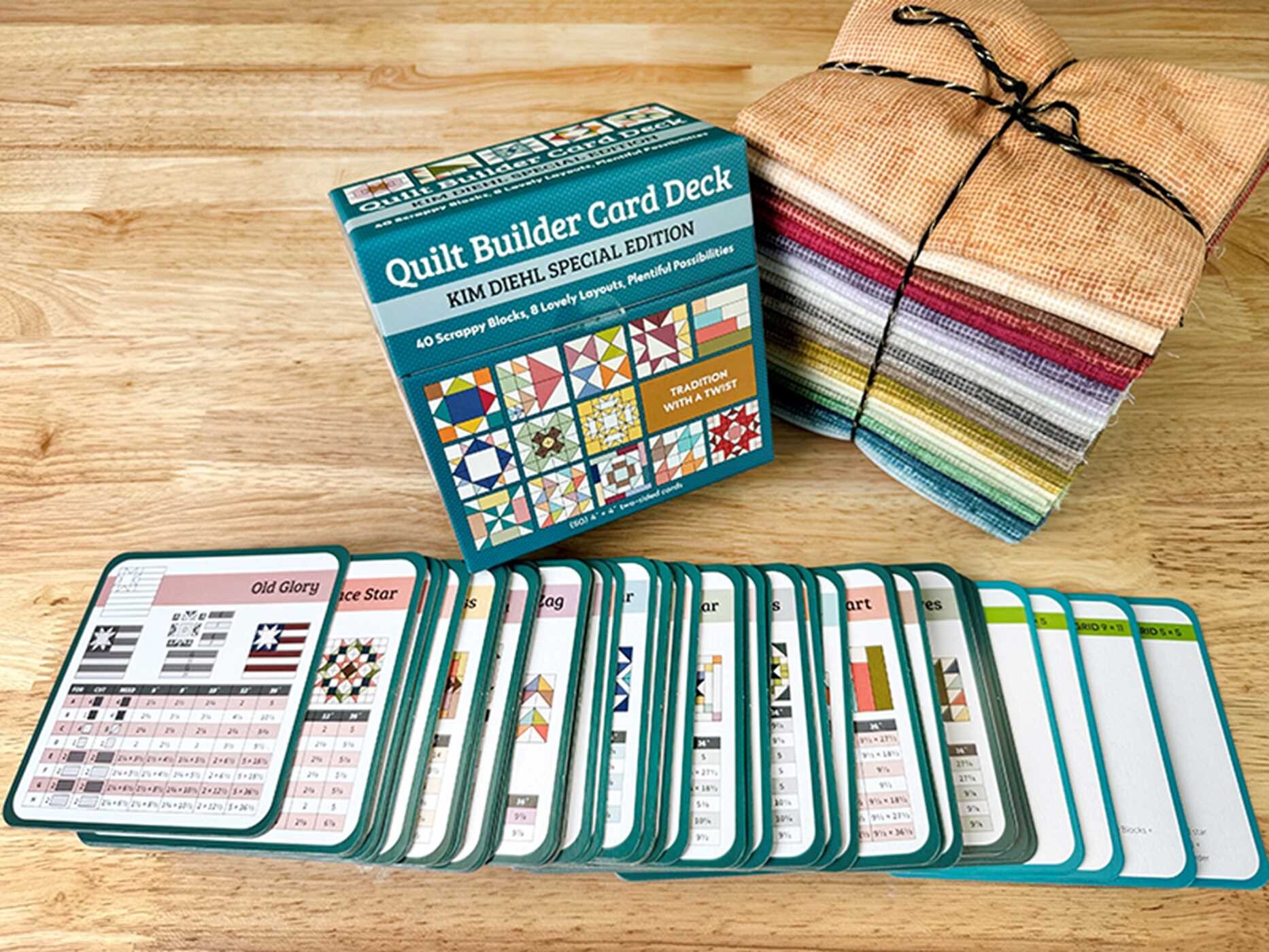 Quilt Builder Card Deck Kim Diehl Special Edition