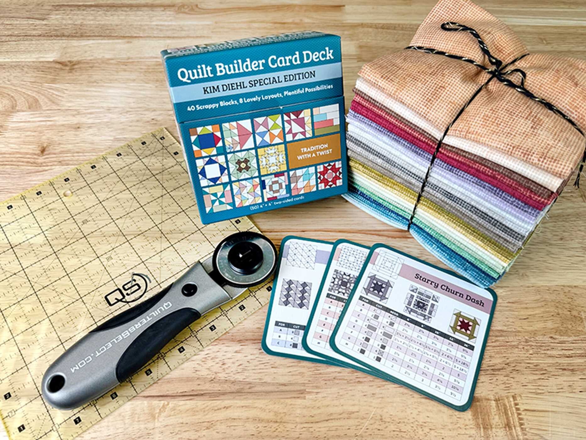 Quilt Builder Card Deck Kim Diehl Special Edition