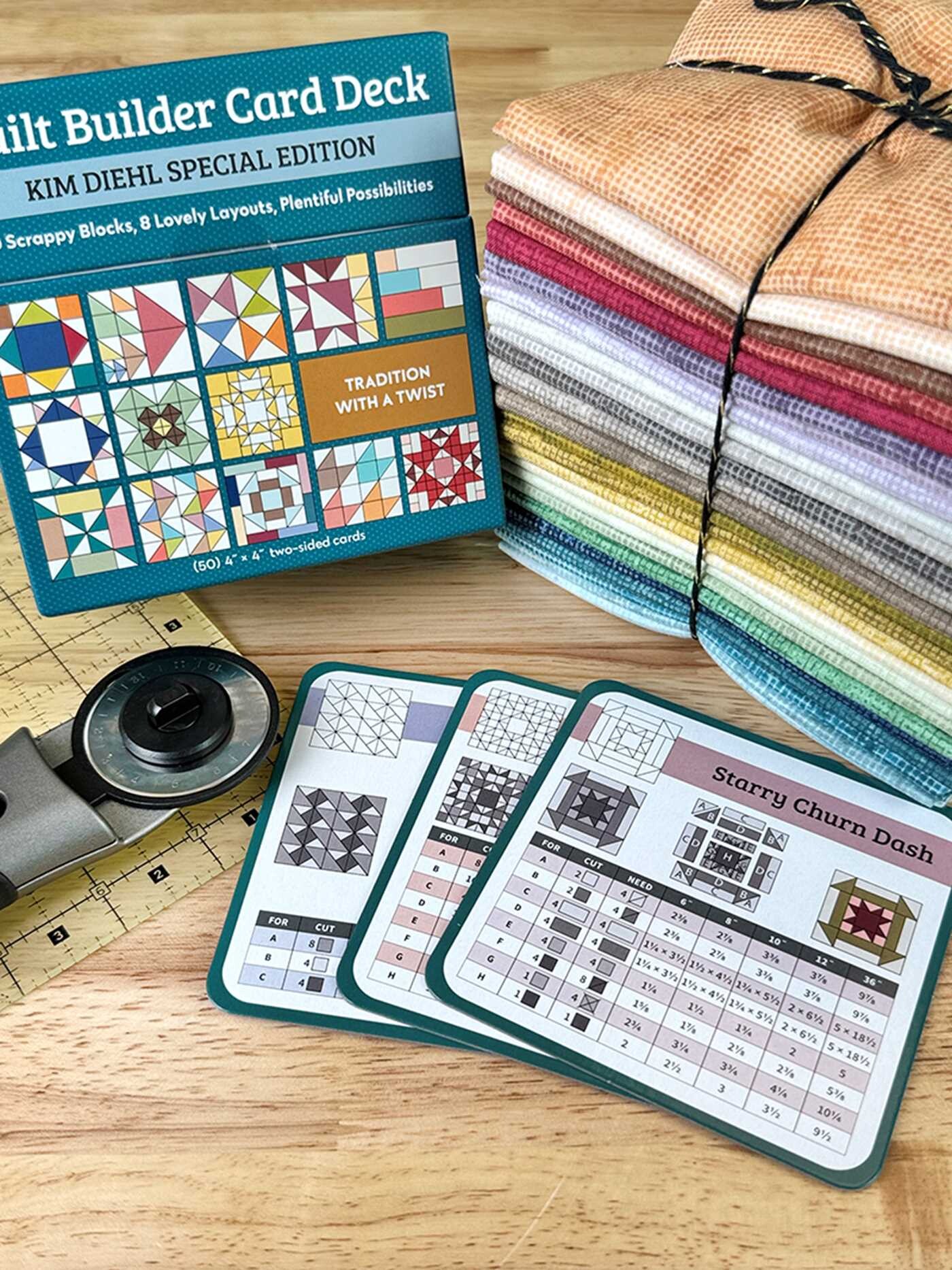Quilt Builder Card Deck Kim Diehl Special Edition