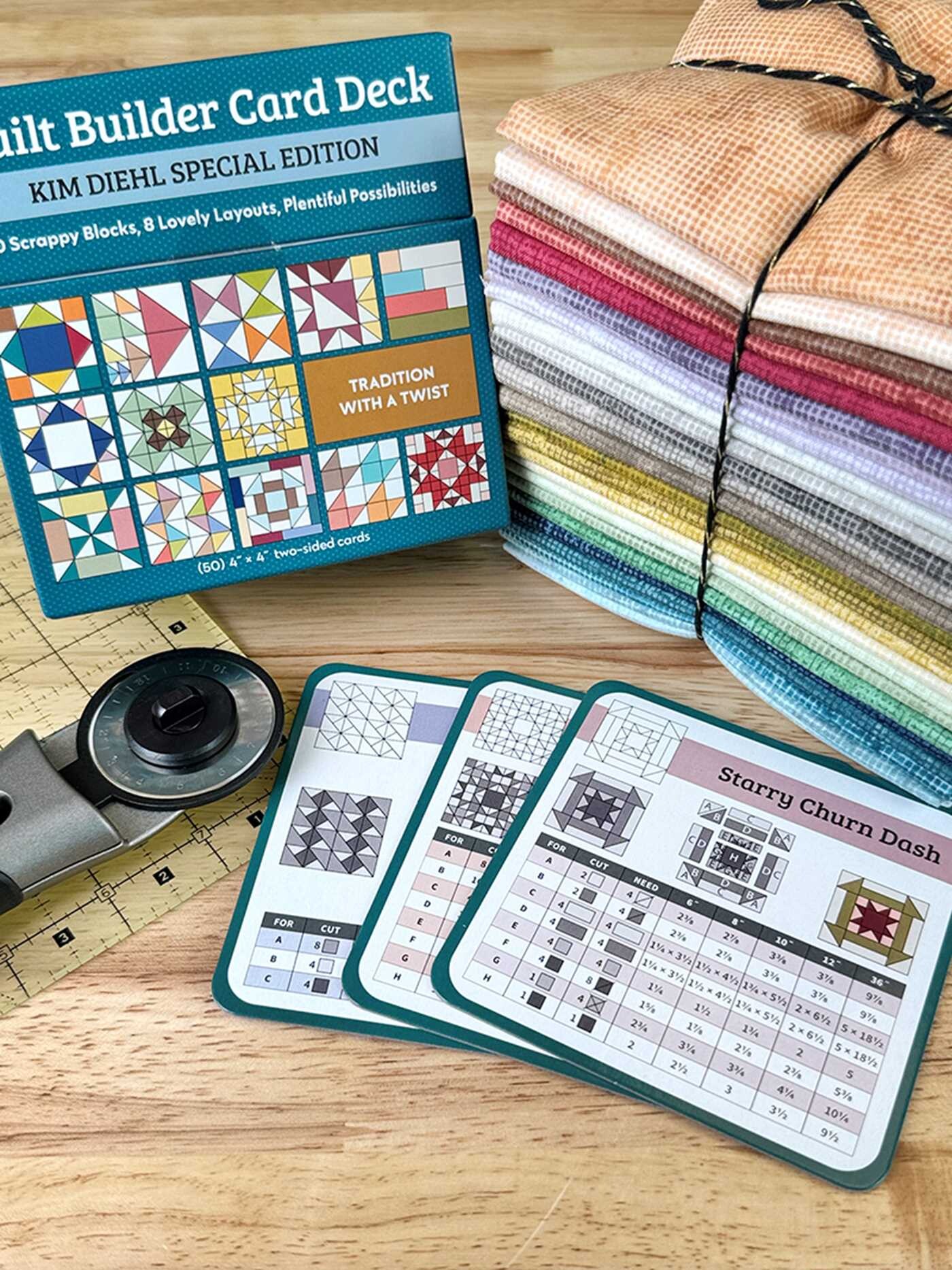 Quilt Builder Card Deck Kim Diehl Special Edition