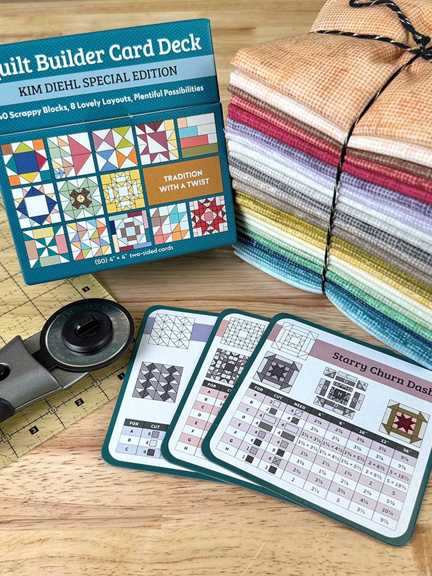 Quilt Builder Card Deck Kim Diehl Special Edition
