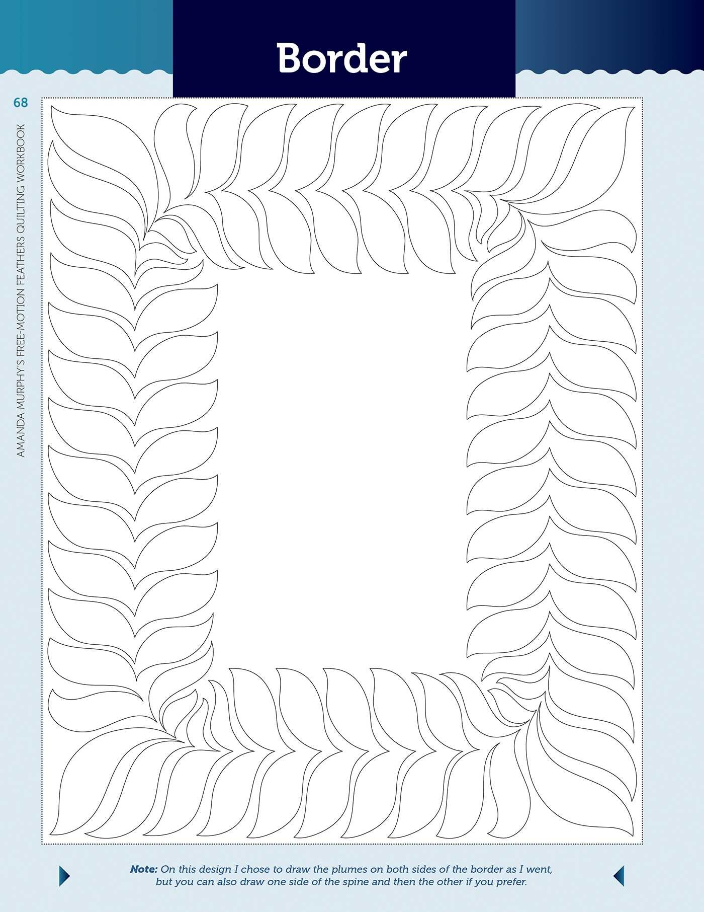 Amanda Murphy's Free-Motion Feathers Quilting Workbook