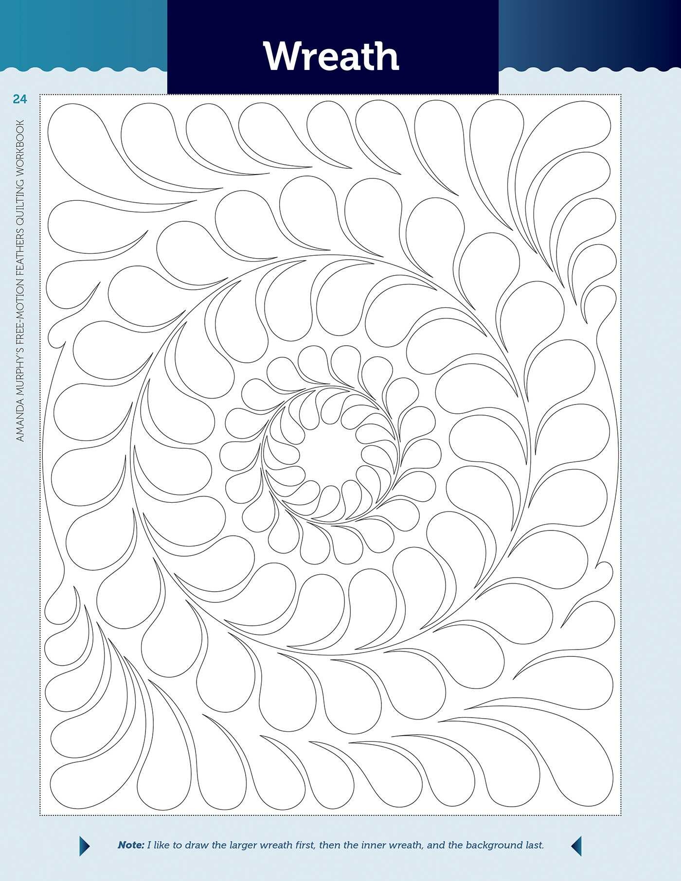 Amanda Murphy's Free-Motion Feathers Quilting Workbook