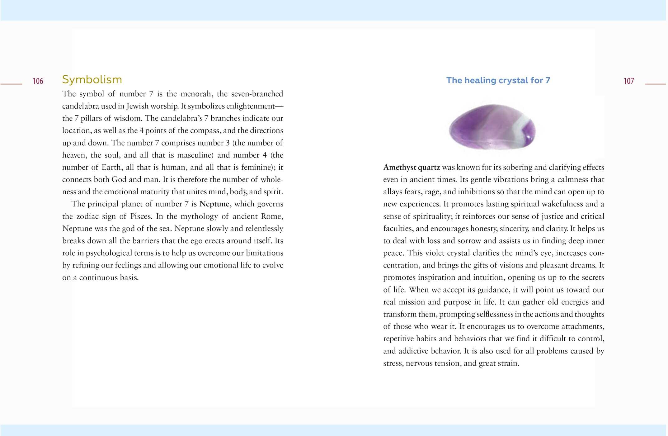 Crystals and Numerology