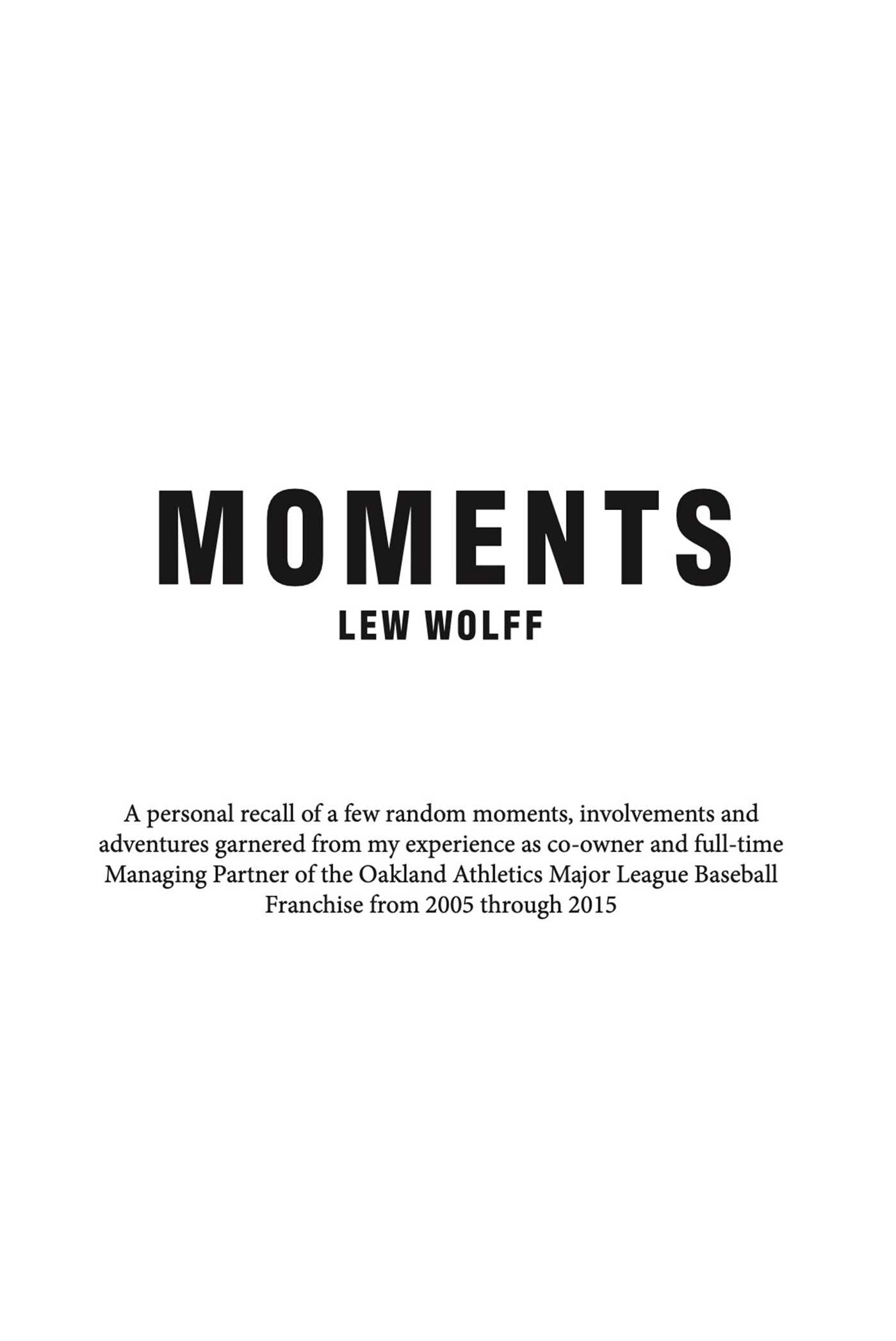 Moments