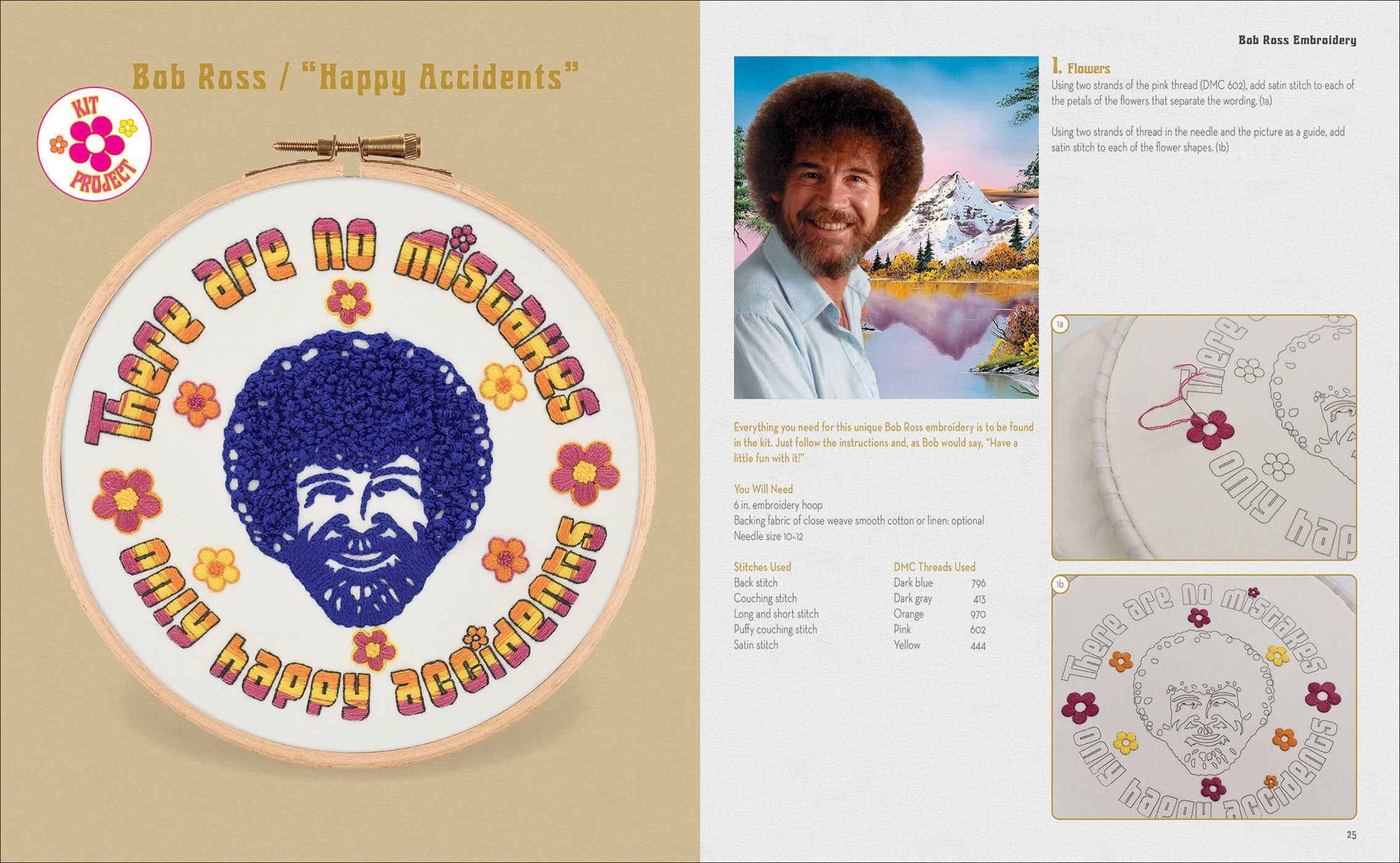Bob Ross Embroidery